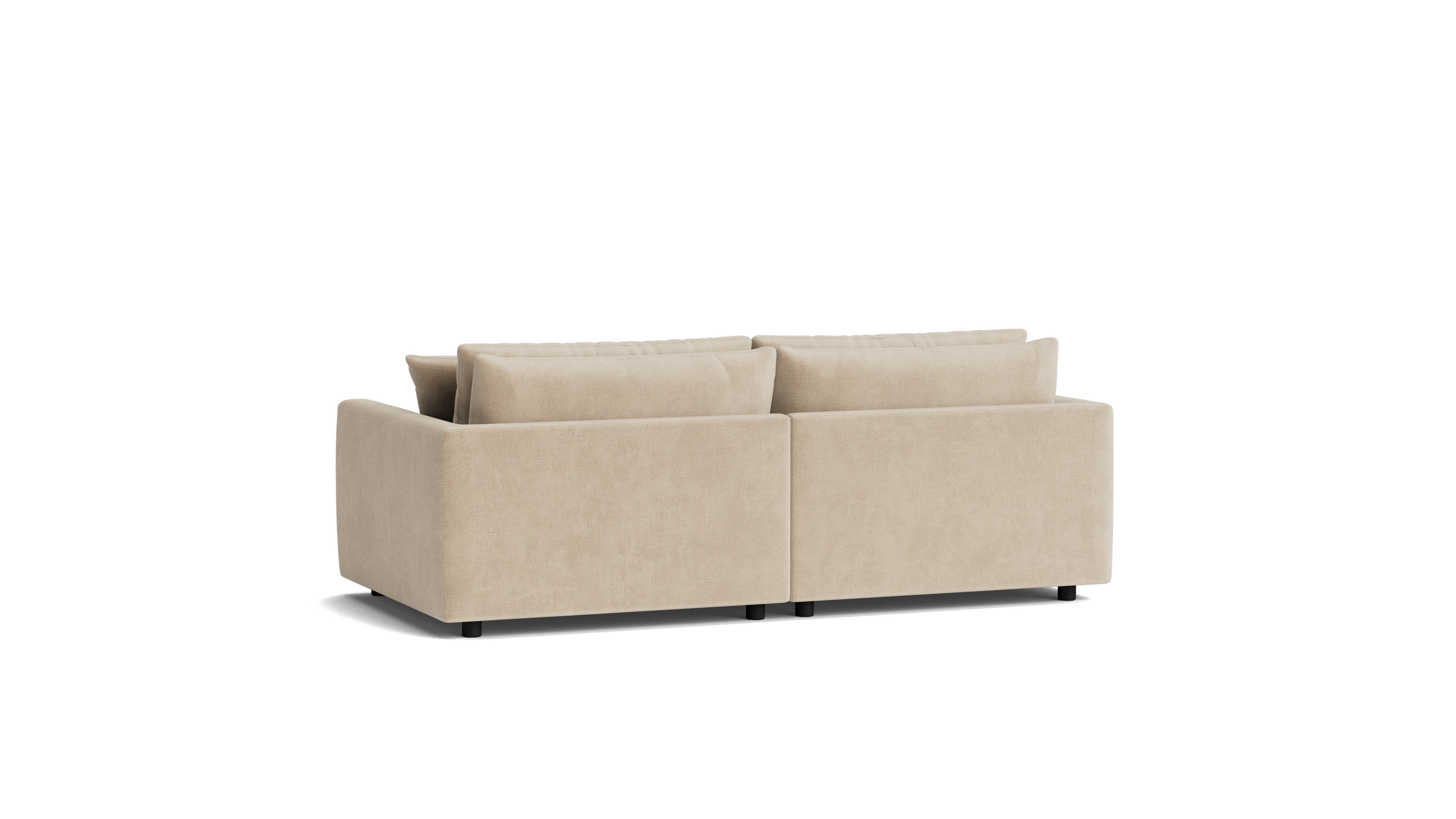 Soft Spot 2-Piece Modular Sofa, Cashew