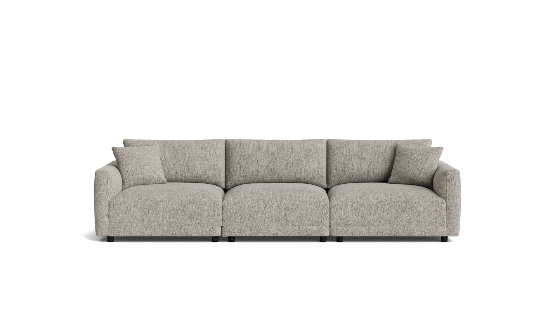 Soft Spot 3-Piece Modular Sofa, Oatmeal_image