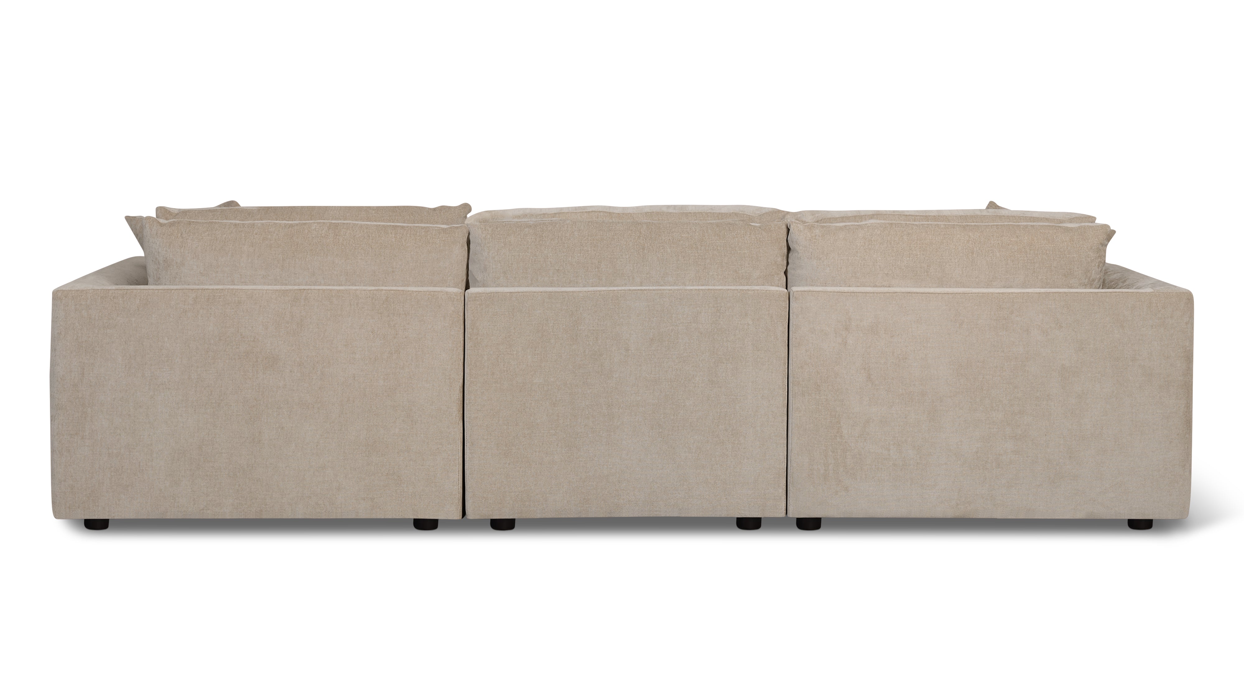 Soft Spot 3-Piece Modular Sofa, Cashew - Image 8