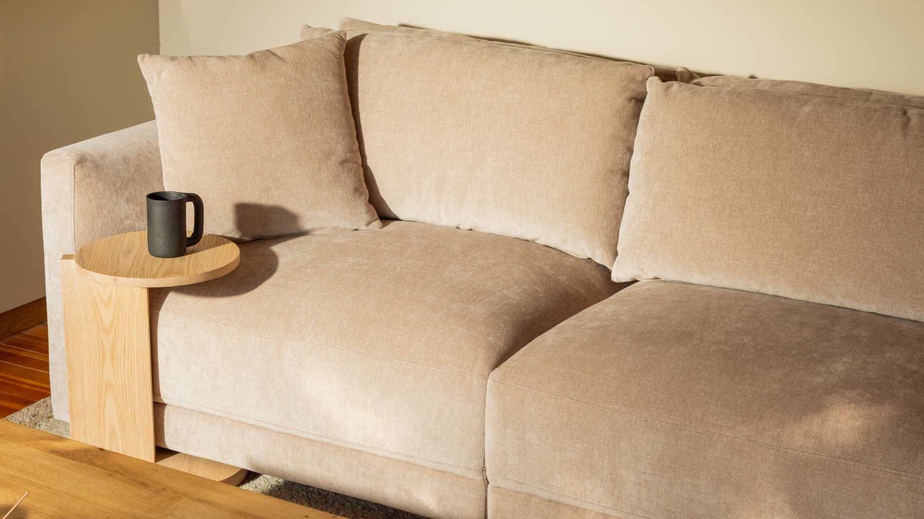 Soft Spot 3-Piece Modular Sofa, Cashew_image