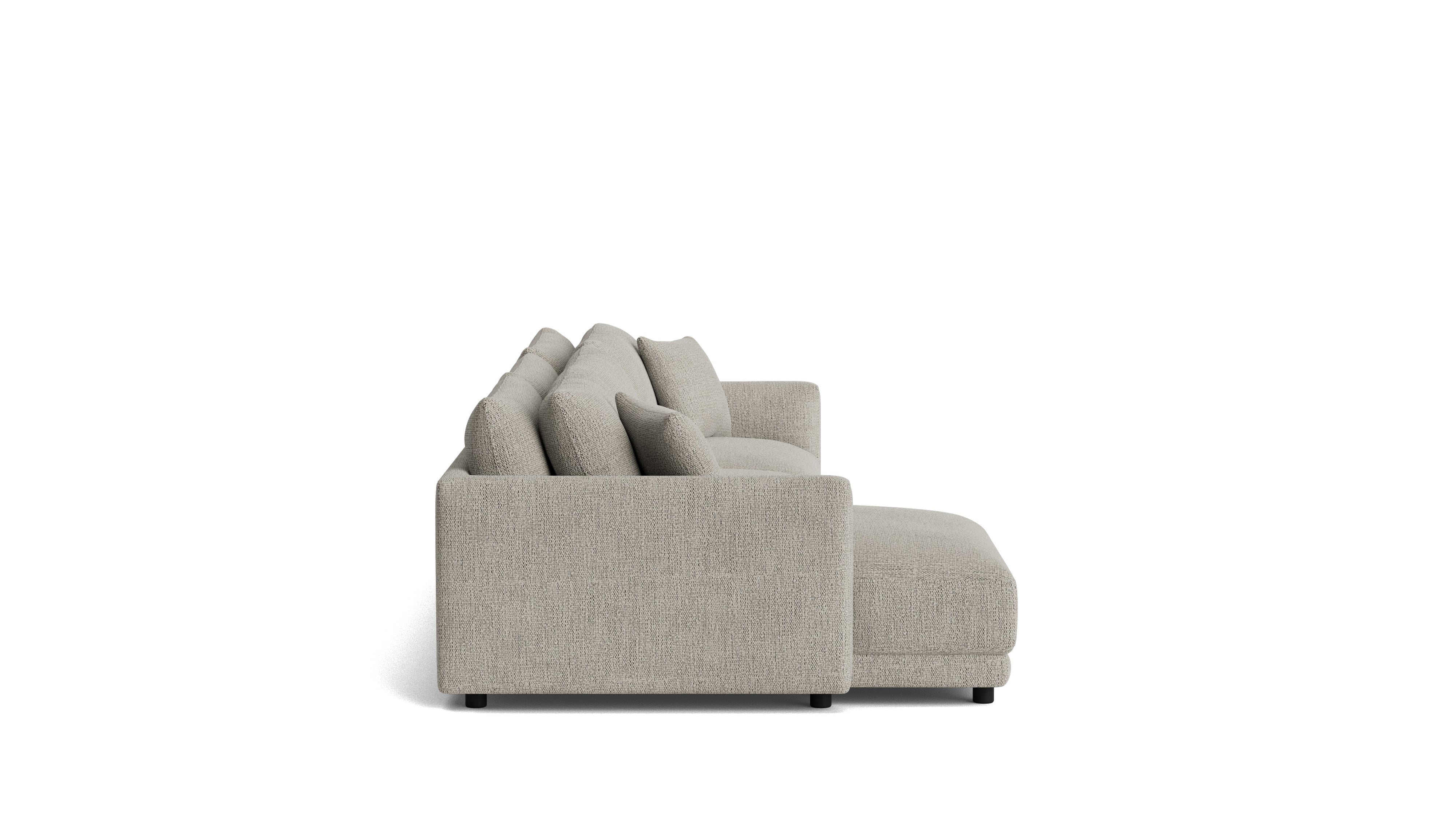 Soft Spot 3-Piece Modular Sectional Left, Oatmeal
