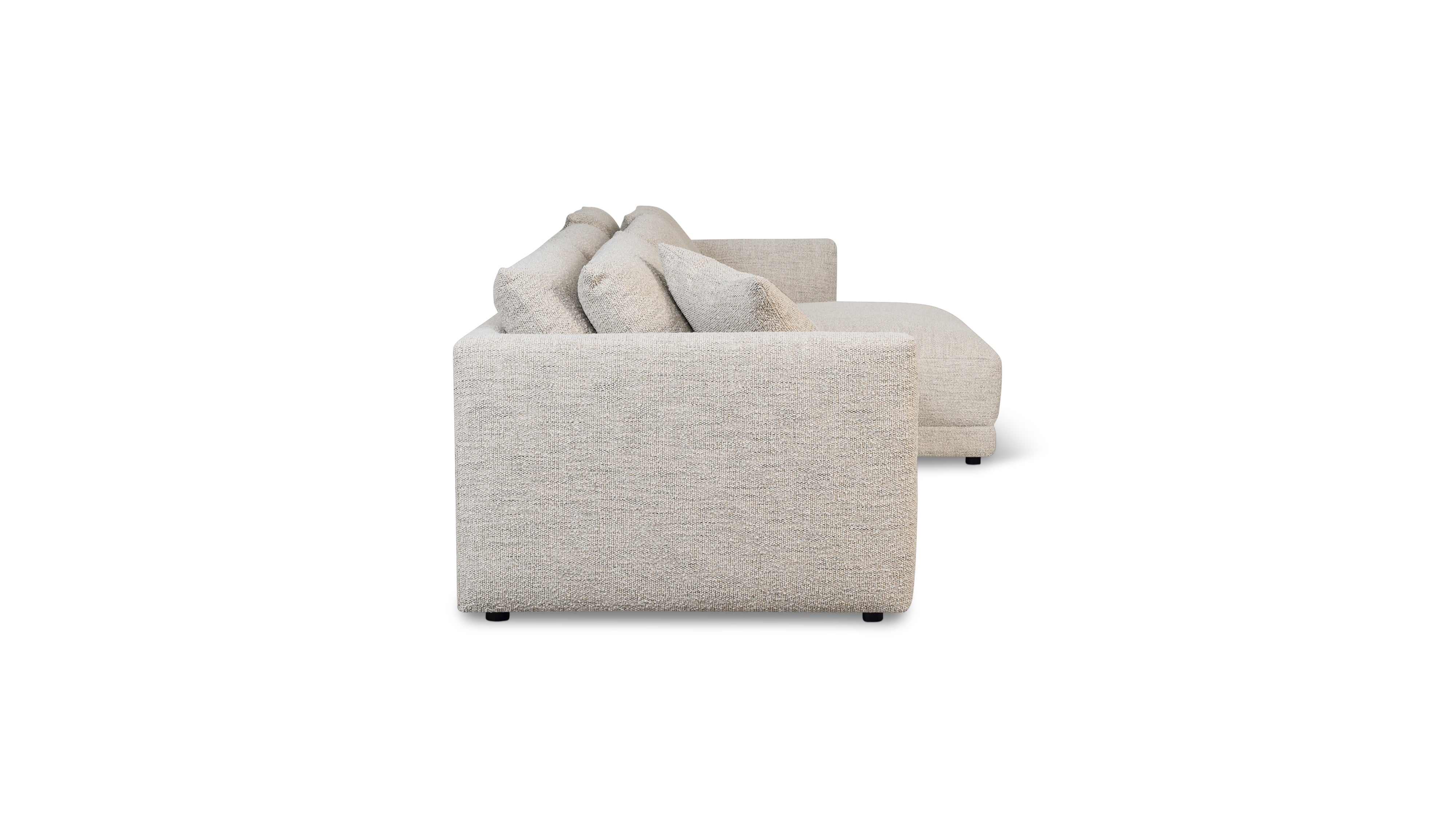 Soft Spot 3-Piece Modular Sectional Right, Oatmeal - Image 7