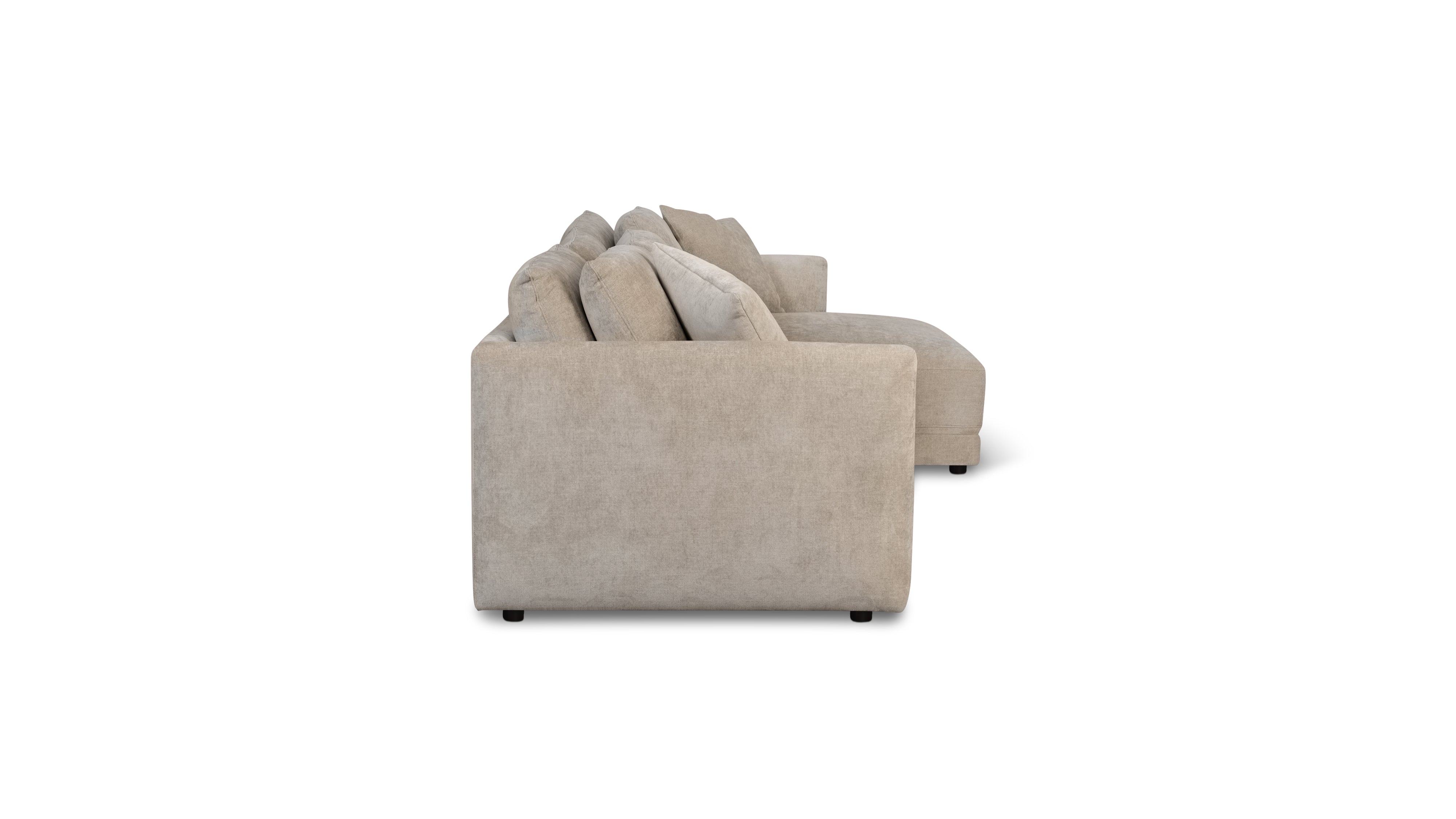 Soft Spot 3-Piece Modular Sectional Right, Cashew - Image 9