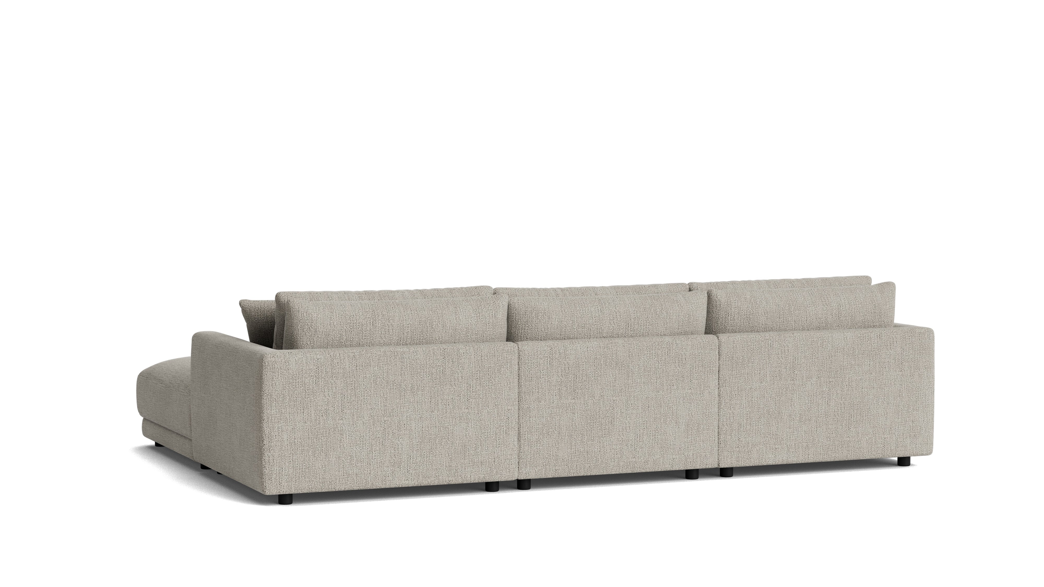 Soft Spot 4-Piece Modular Sectional, Oatmeal