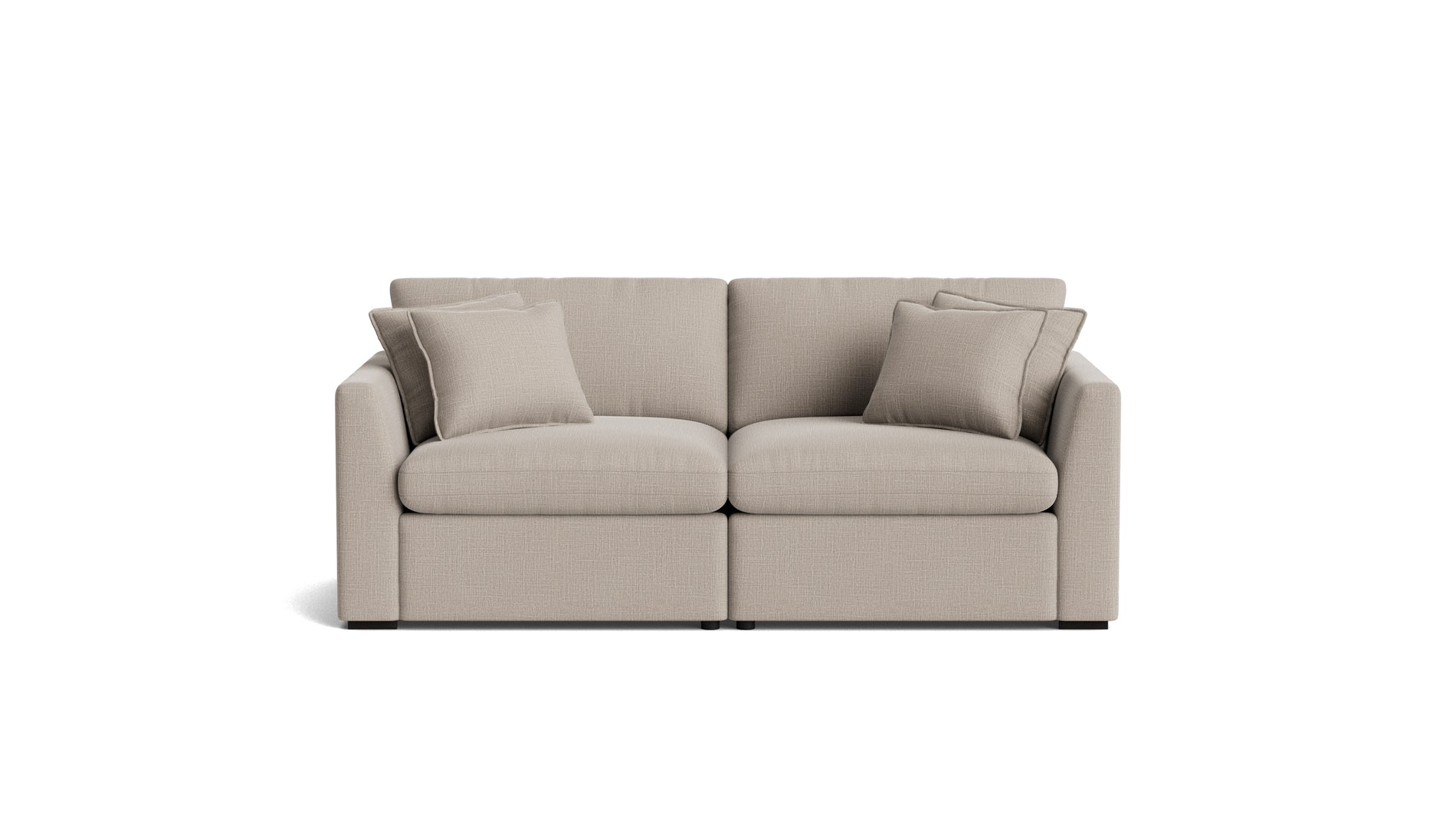 Lift Off Power Recliner 2-Piece Modular Sofa, Light Pebble_image
