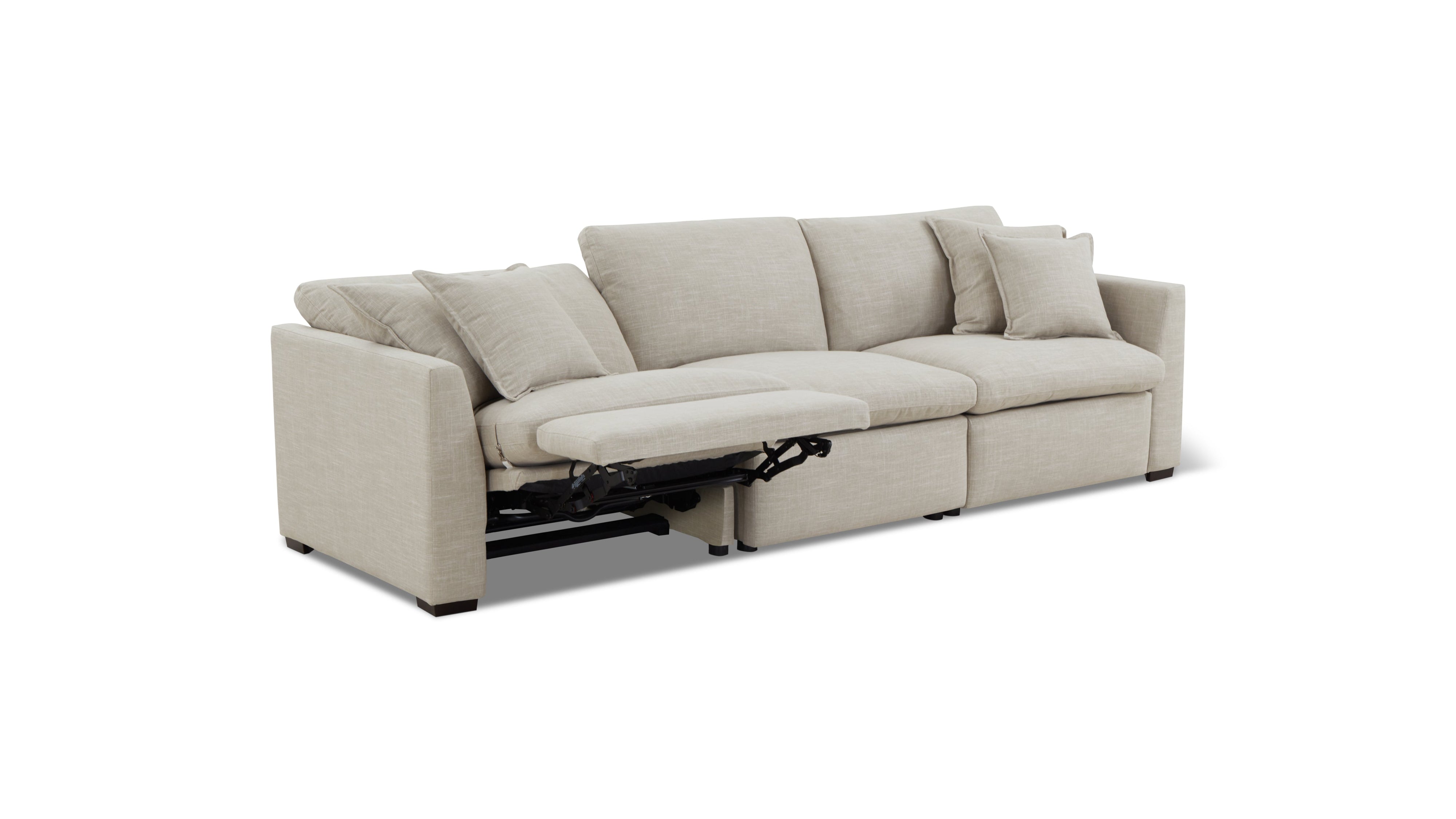 Lift Off Power Recliner 3-Piece Modular Sofa, Light Pebble - Image 12