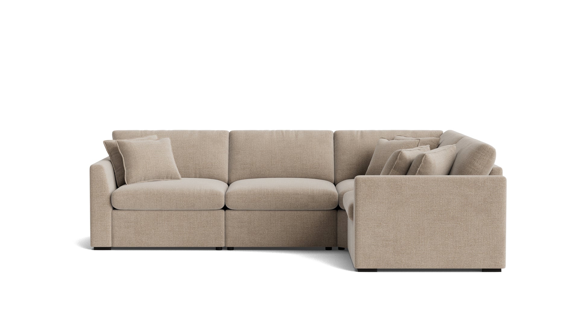 Lift Off Power Recliner 4-Piece Modular Sectional, Champagne_image