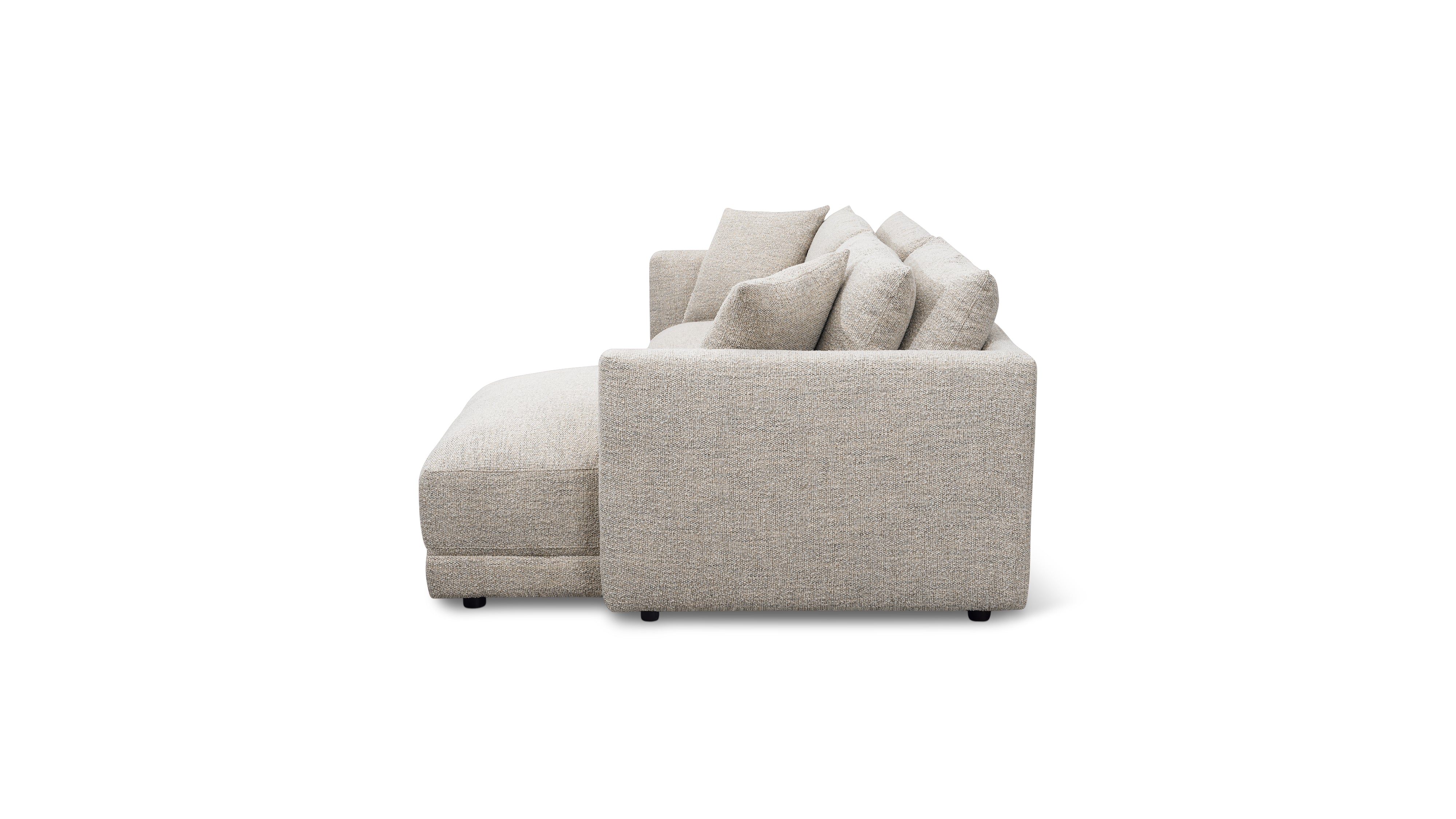 Soft Spot 2-Piece Modular Sectional Right, Oatmeal - Image 6
