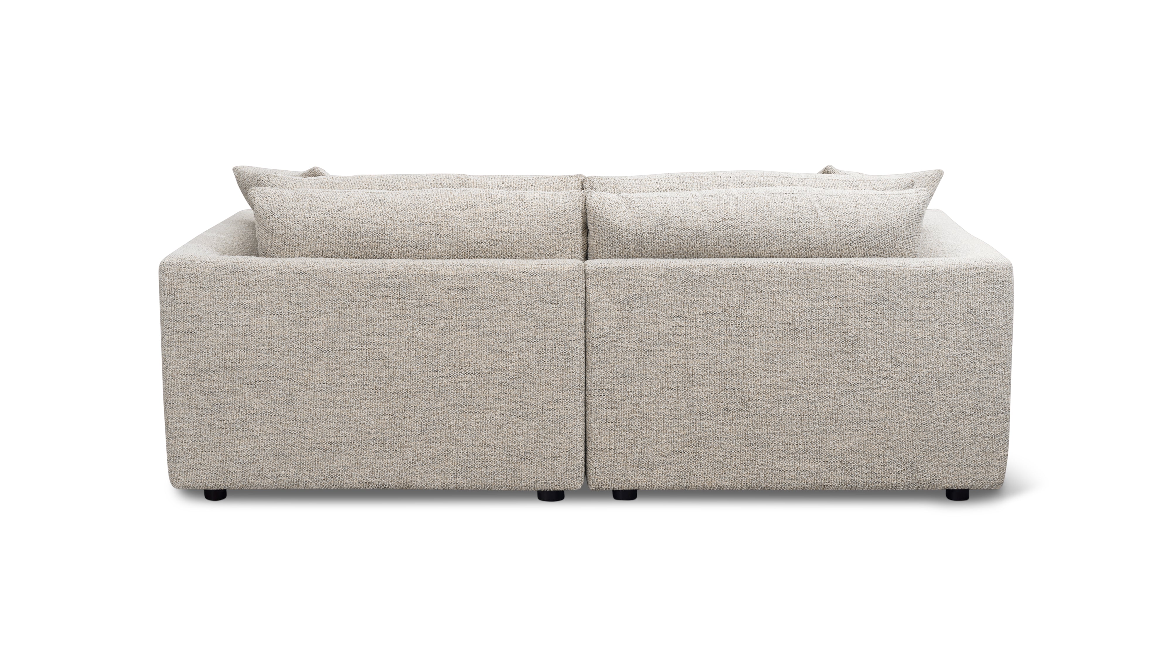 Soft Spot 2-Piece Modular Sectional Right, Oatmeal - Image 6