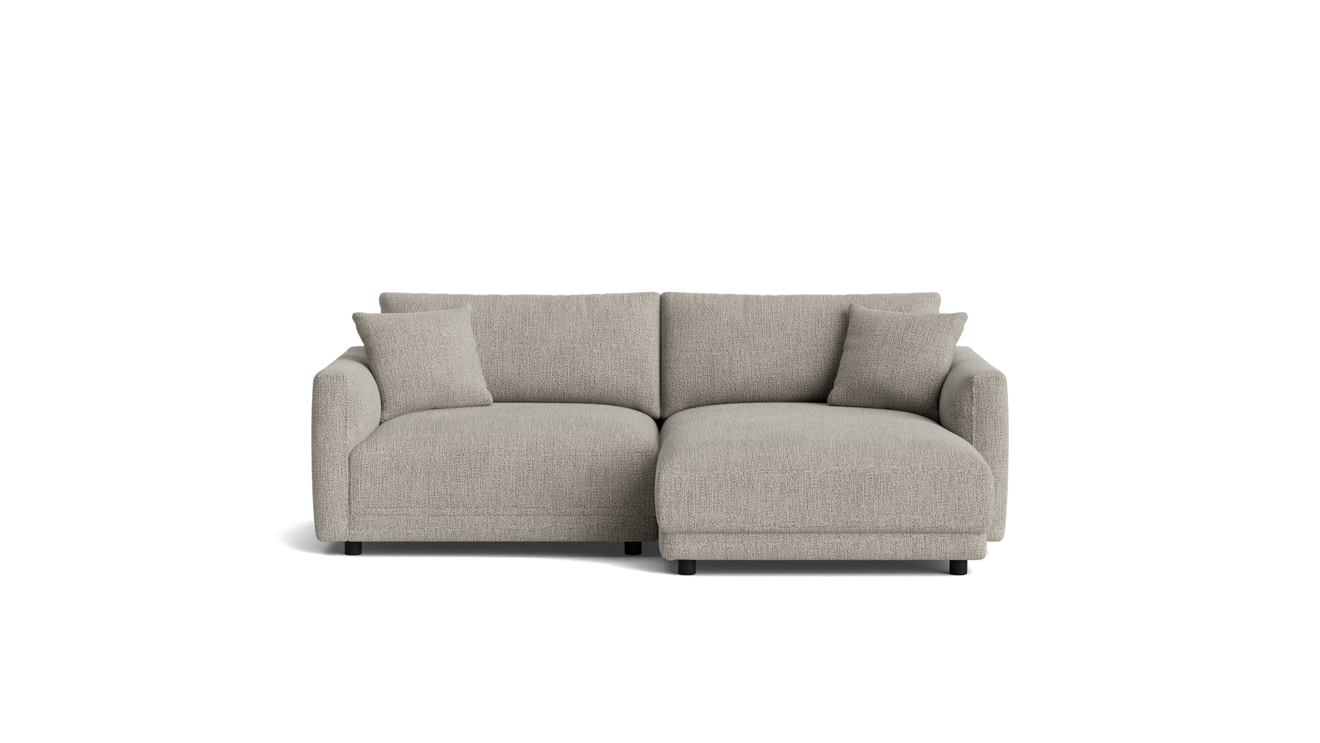 Soft Spot 2-Piece Modular Sectional Right, Oatmeal_image