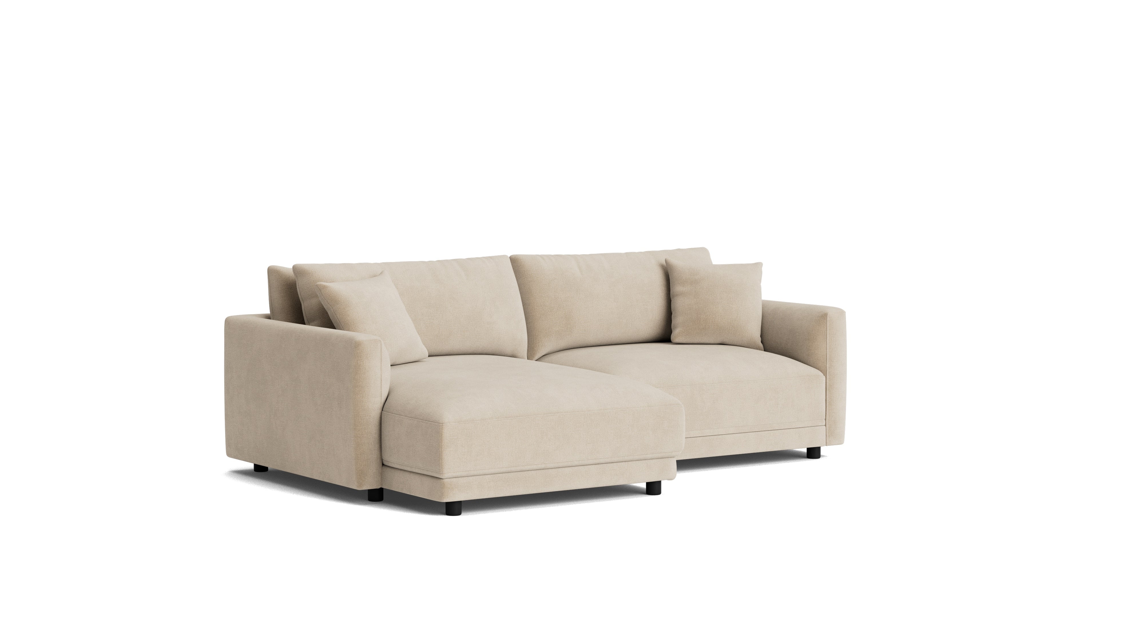 Soft Spot 2-Piece Modular Sectional Left, Cashew