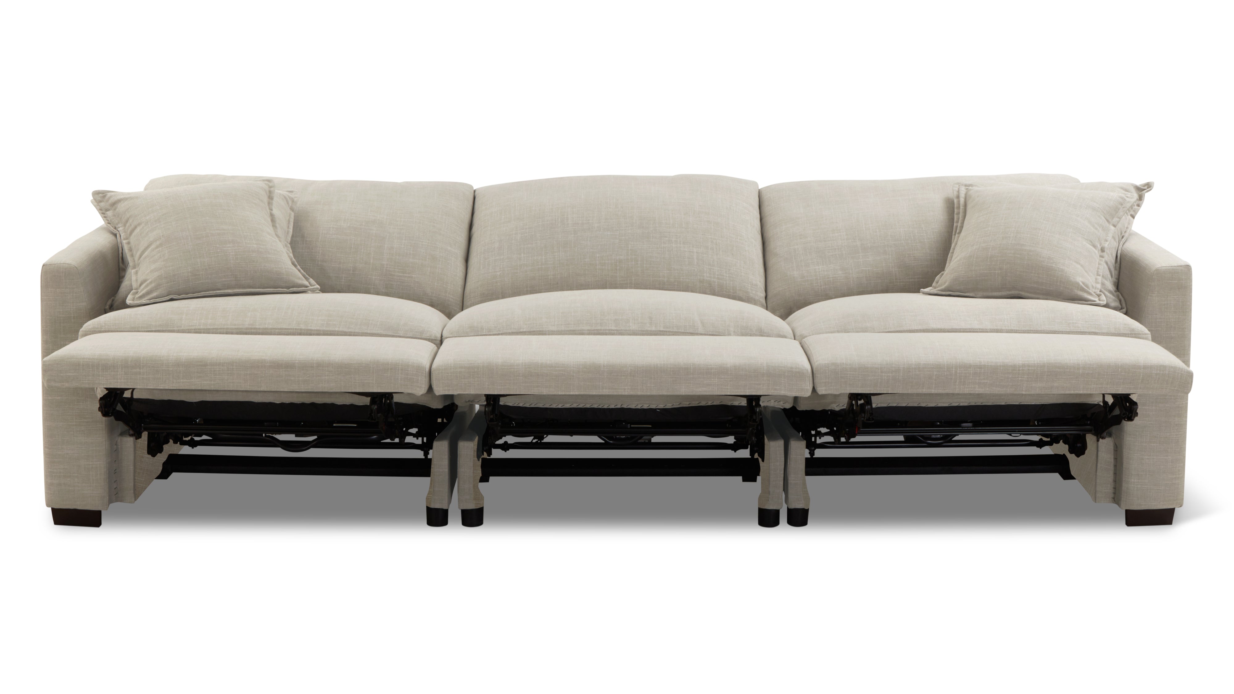 Lift Off Power Recliner 3-Piece Modular Sofa, Light Pebble - Image 11