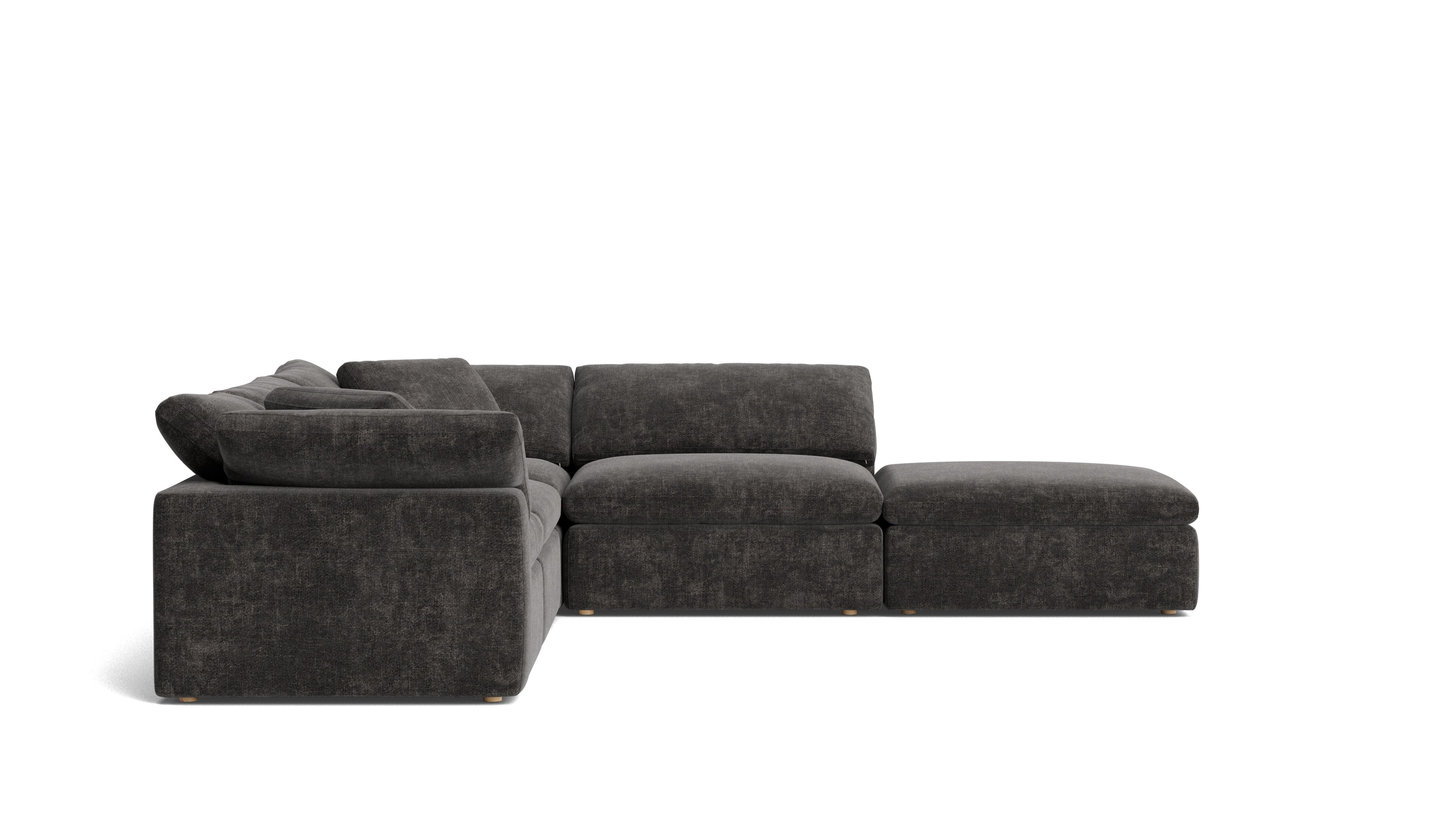 Movie Night™ 5-Piece Modular Sectional, Large, Truffle