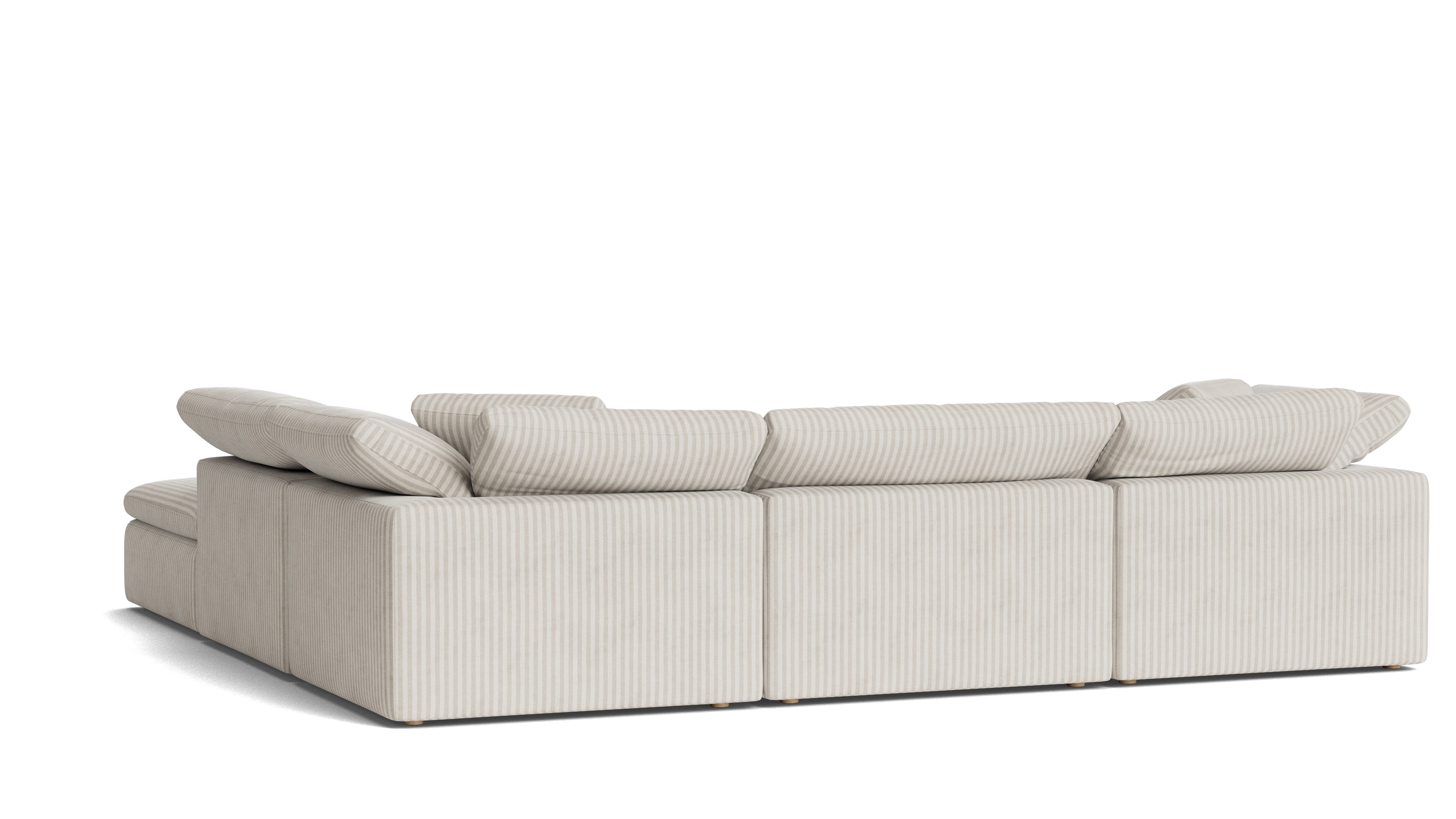 Movie Night™ 5 - Piece Modular Sectional, Large, Newport Stripe - Sundays Company CanadaSEC-YJ-901-011