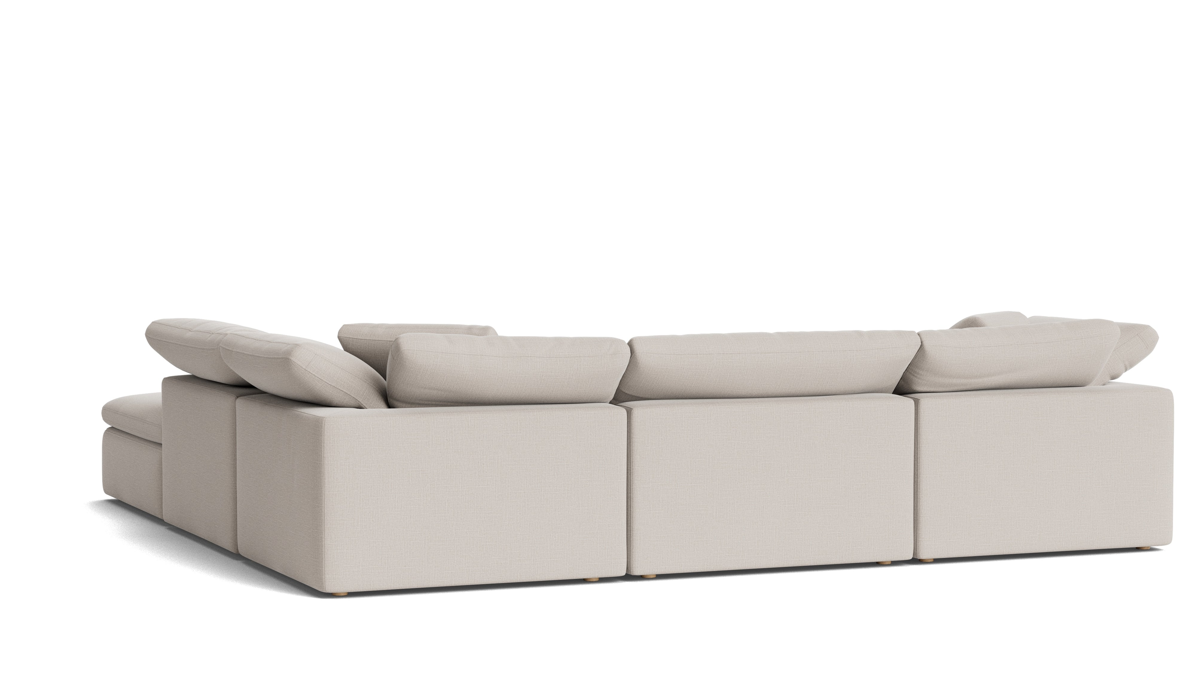 Movie Night™ 5 - Piece Modular Sectional, Large, Clay - Sundays Company CanadaSEC-YJ-901-015
