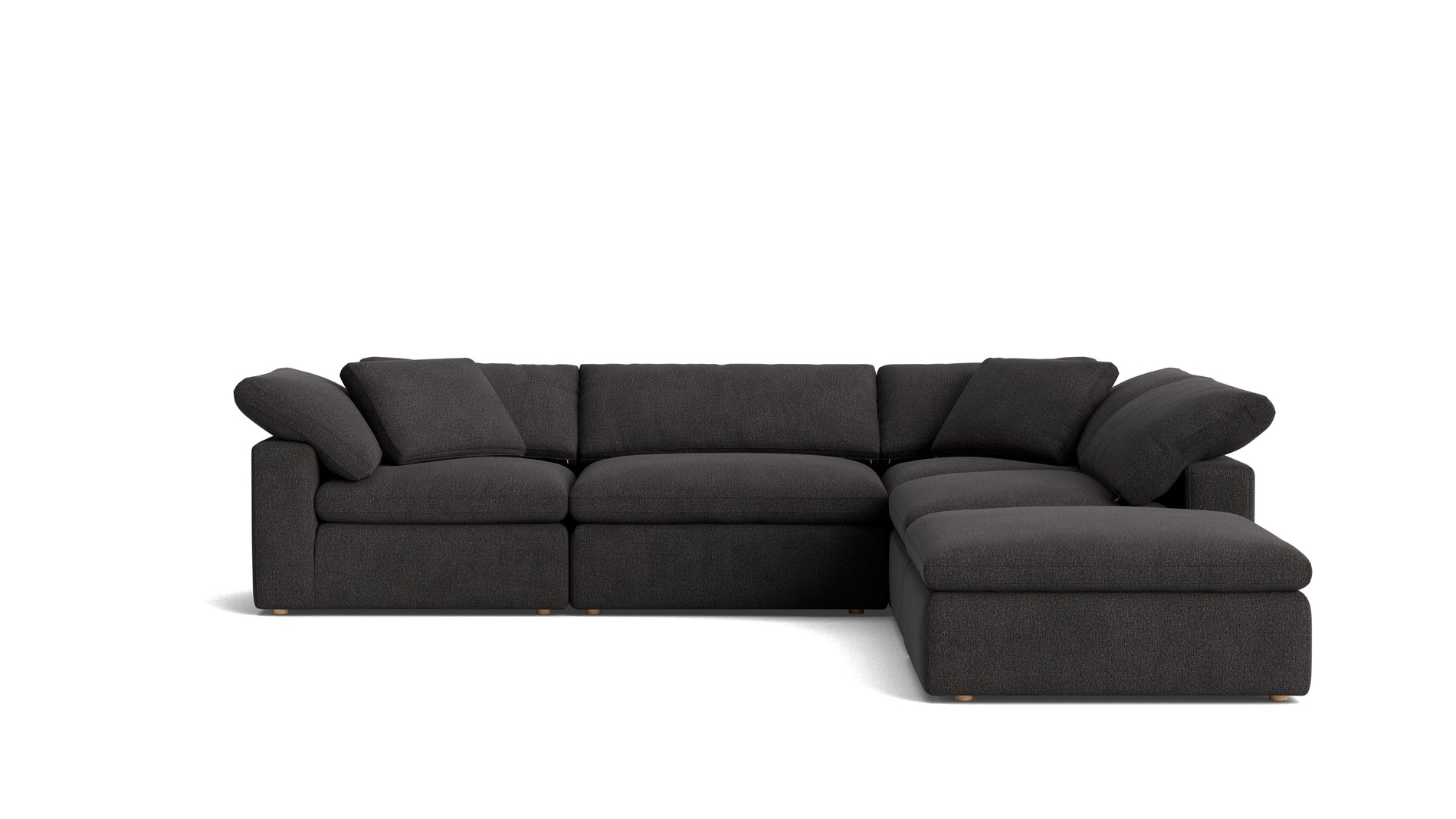 Movie Night™ 5-Piece Modular Sectional, Large, Dark Shadow_image