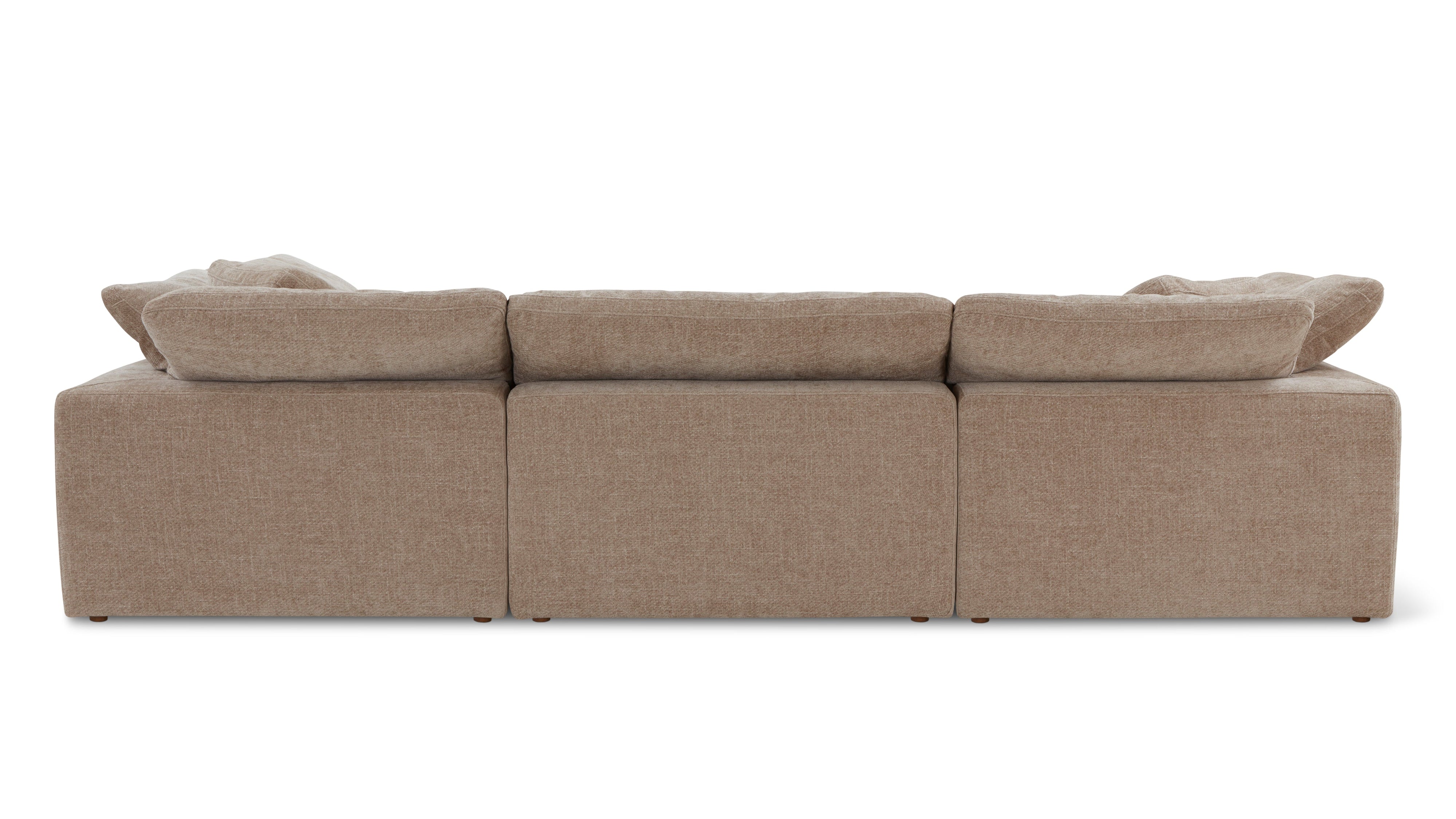 Movie Night™ 5-Piece Modular Sectional, Large, Champagne - Image 11