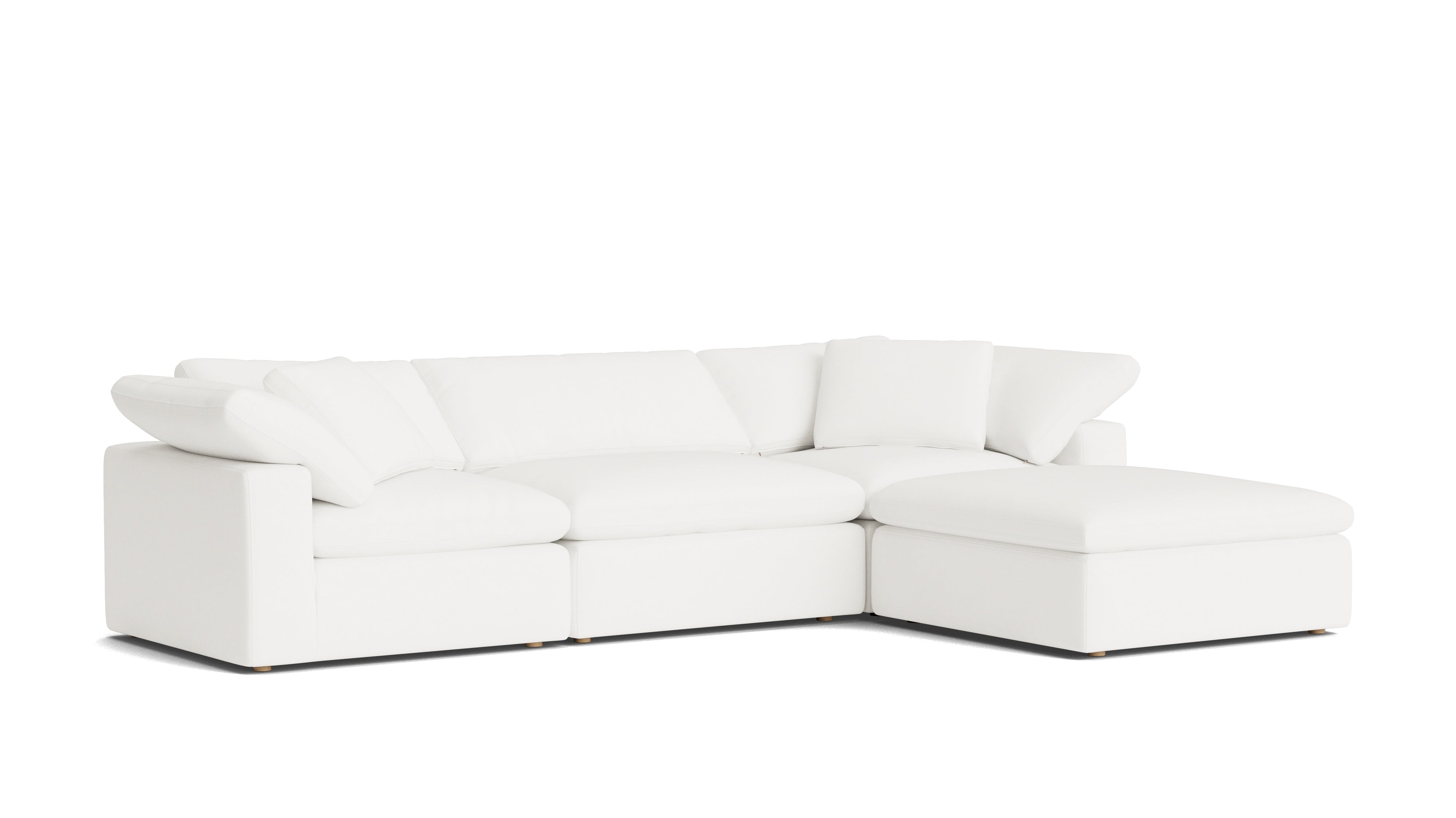 Movie Night™ 4-Piece Modular Sectional, Large, Brie