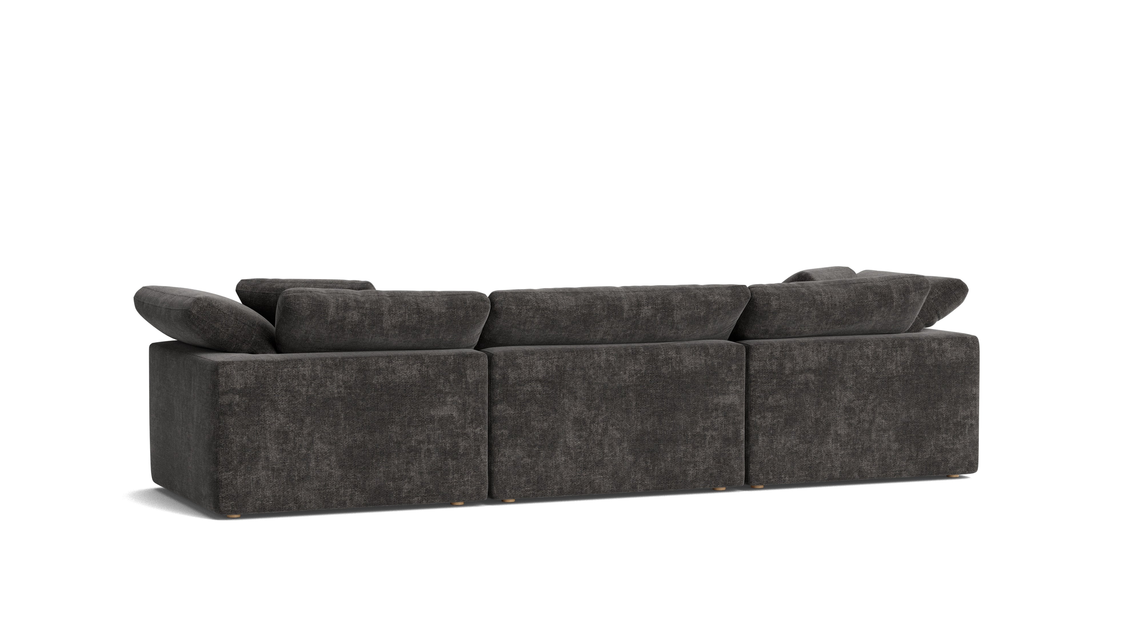 Movie Night™ 3-Piece Modular Sofa, Large, Truffle