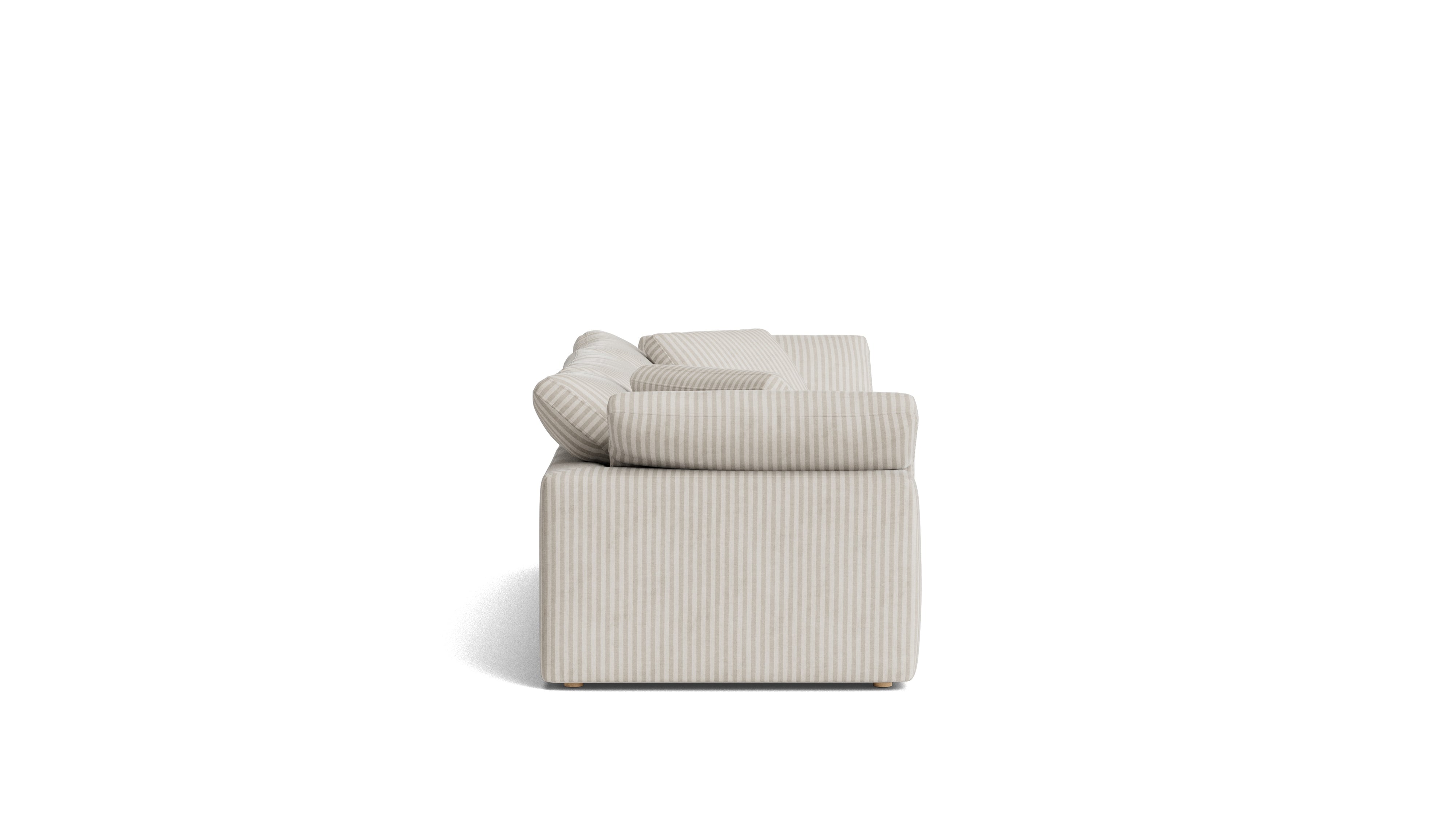Movie Night™ 3-Piece Modular Sofa, Large, Newport Stripe