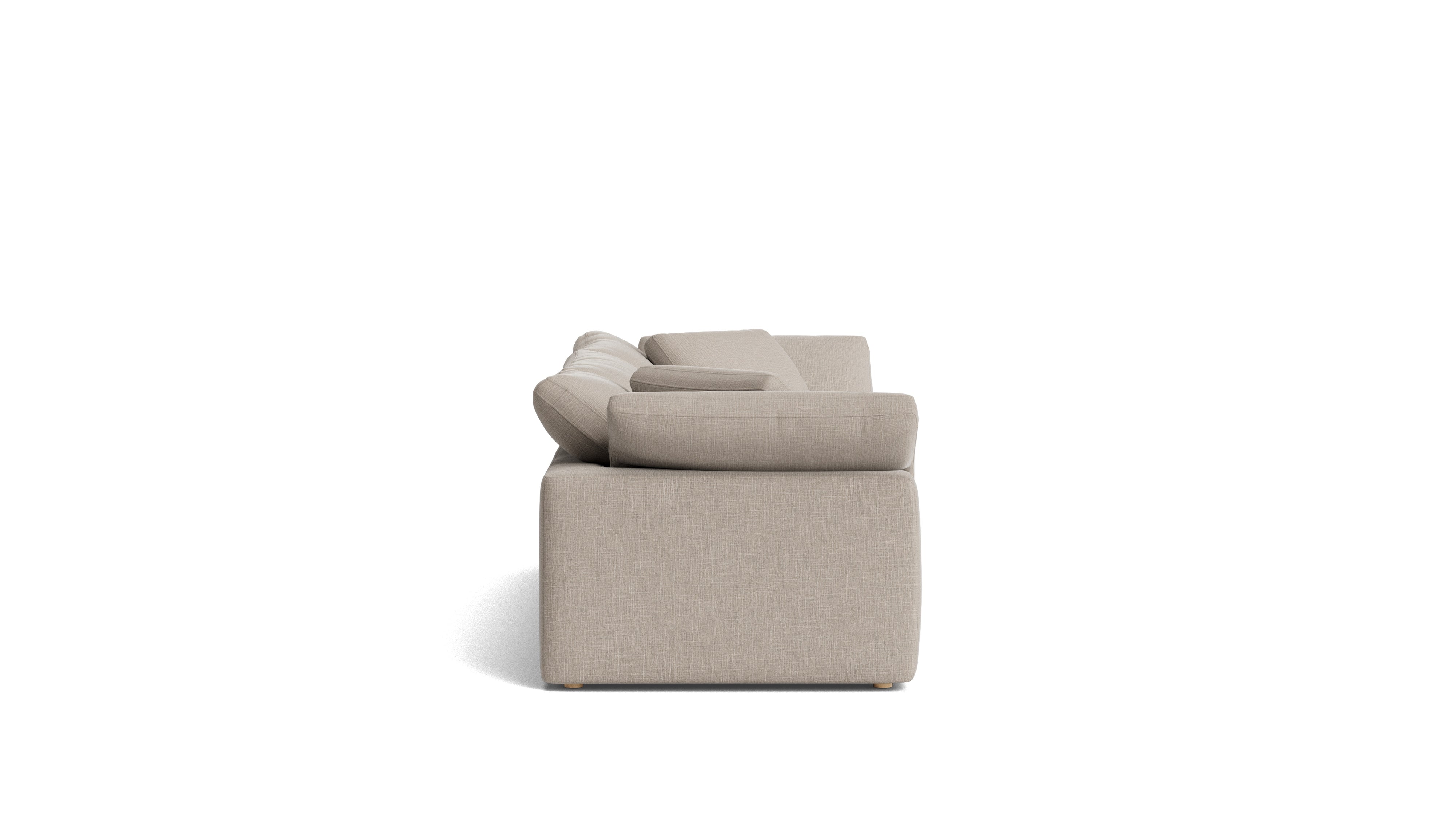 Movie Night™ 3-Piece Modular Sofa, Large, Light Pebble