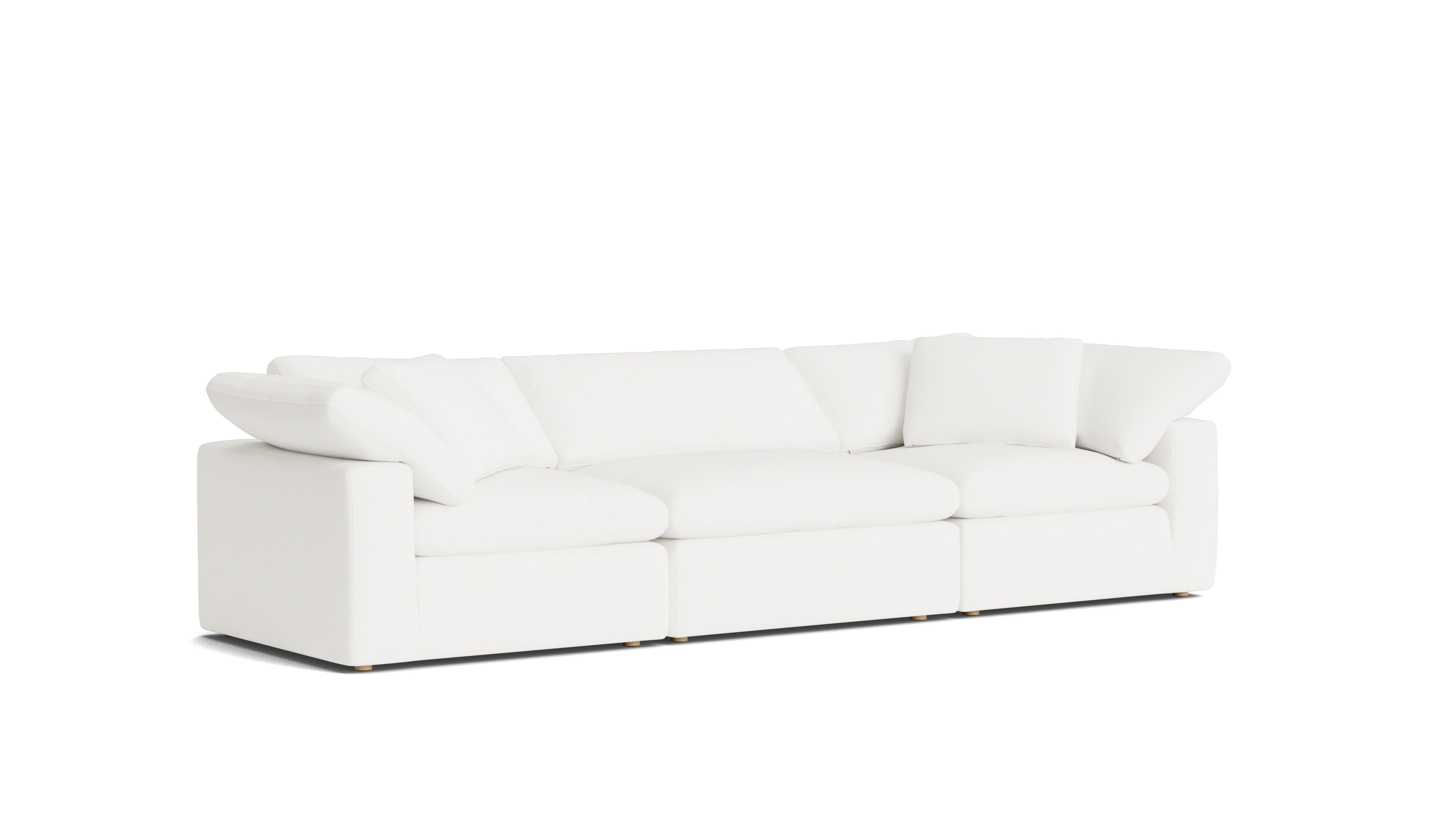 Movie Night™ 3-Piece Modular Sofa, Large, Brie