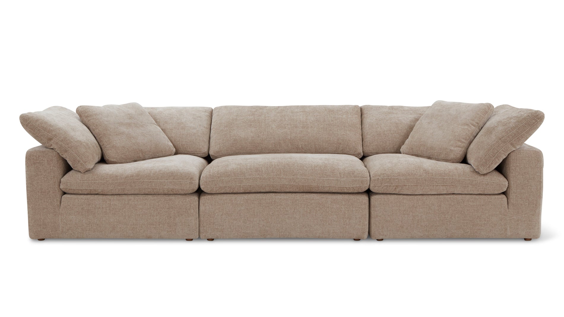 Movie Night™ 3-Piece Modular Sofa, Large, Champagne_image