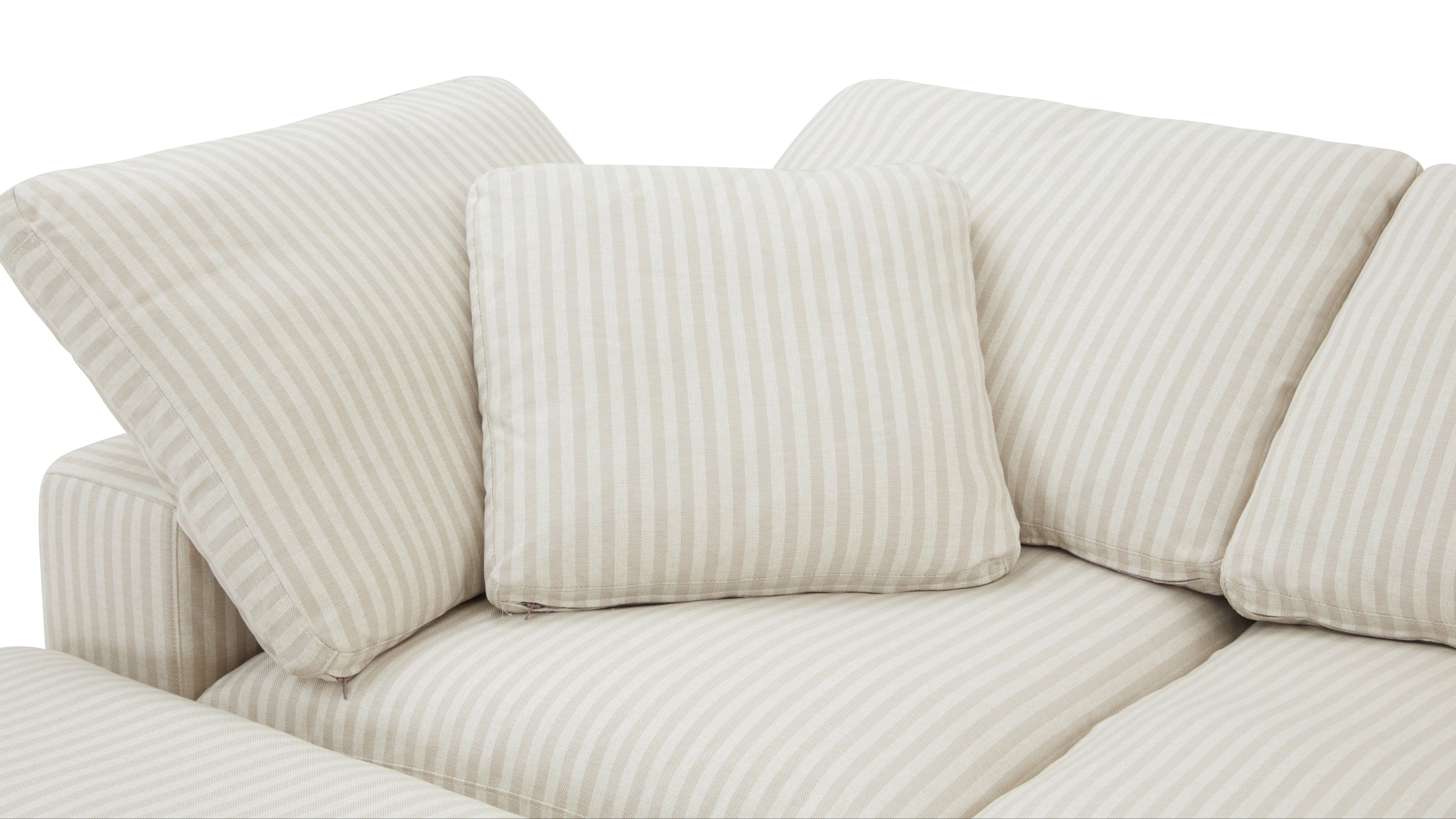 Movie Night™ 5-Piece Modular Sectional, Standard, Newport Stripe - Image 8