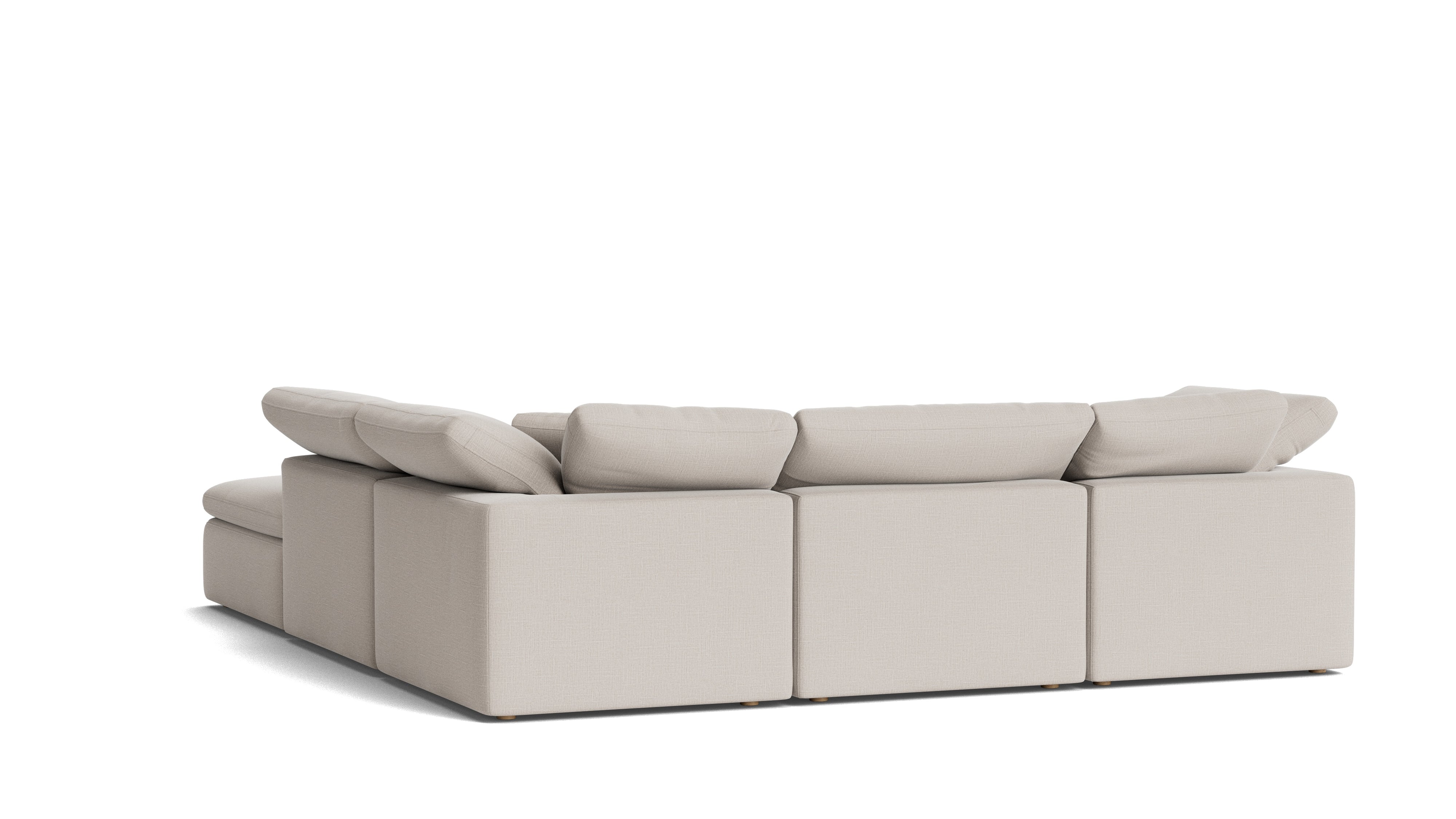 Movie Night™ 5-Piece Modular Sectional, Standard, Clay