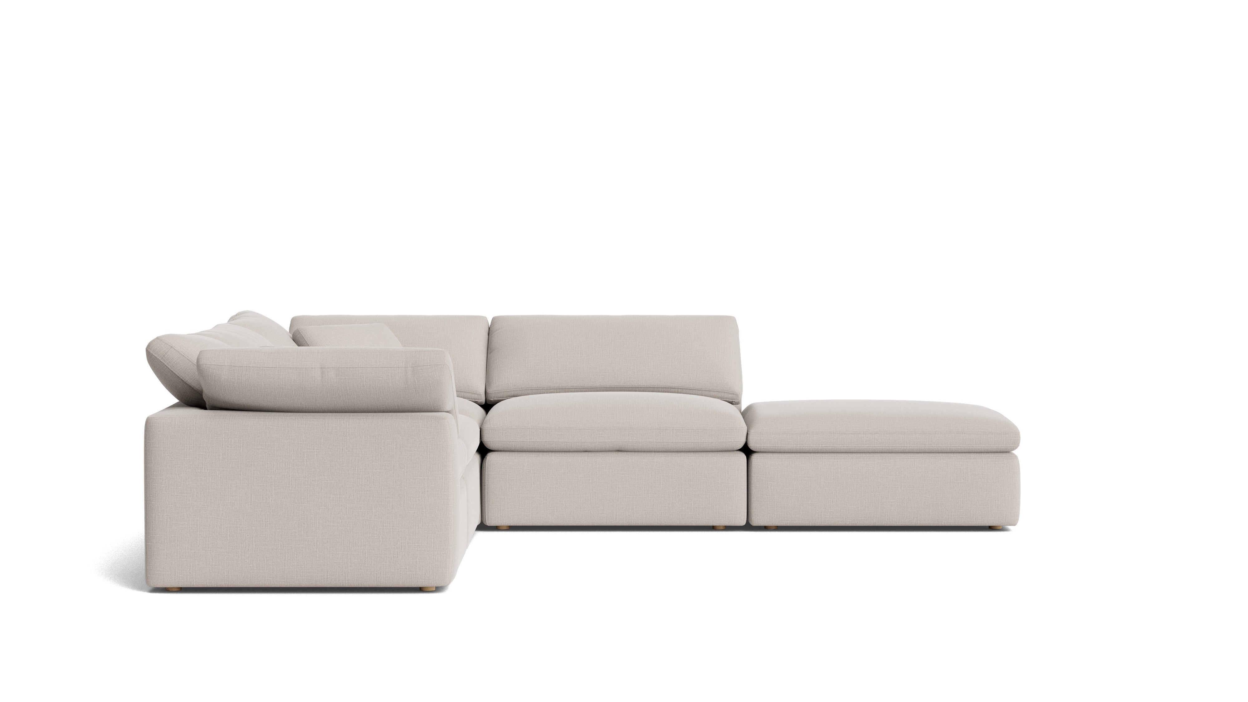 Movie Night™ 5-Piece Modular Sectional, Standard, Clay