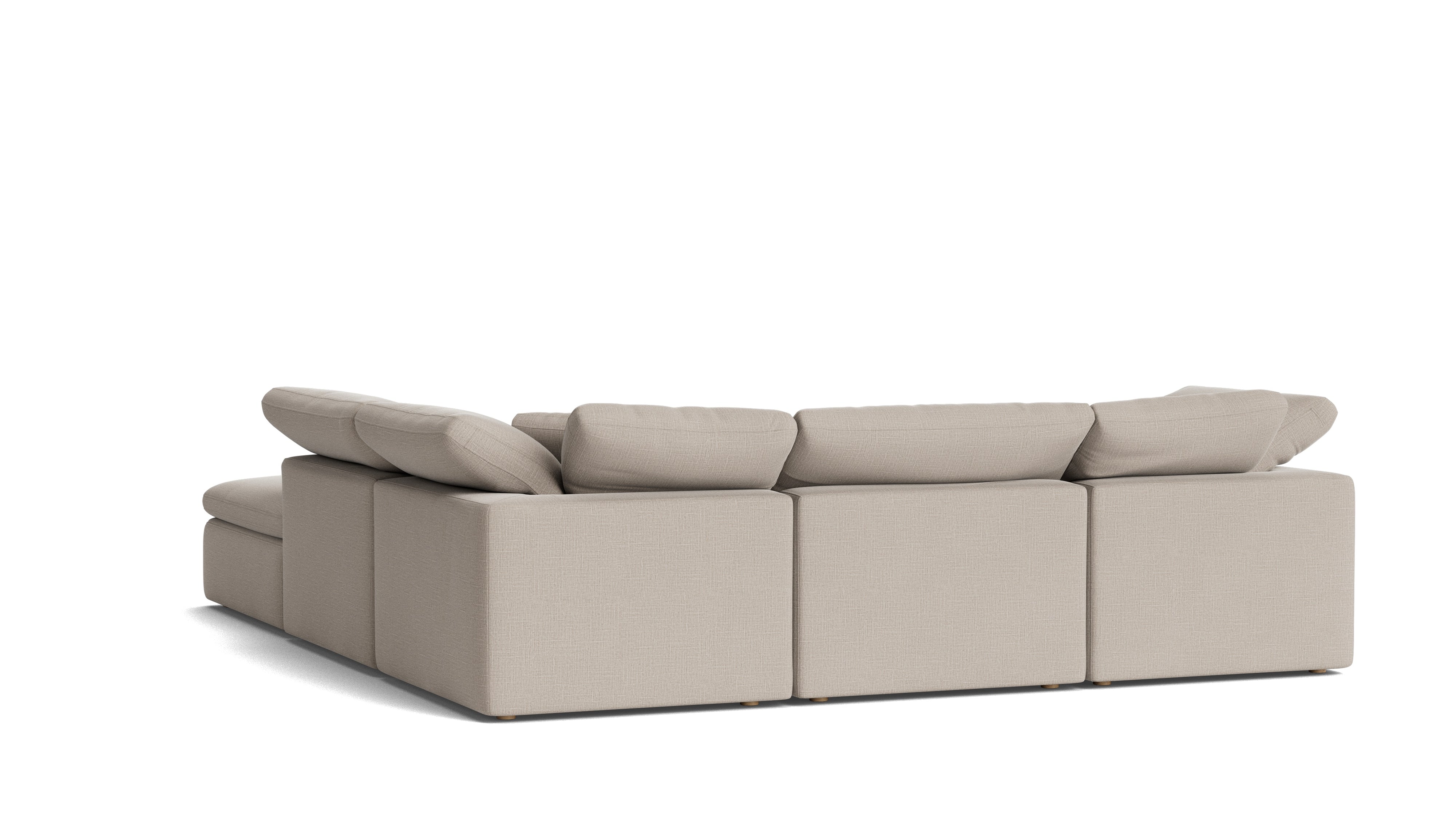 Movie Night™ 5-Piece Modular Sectional, Standard, Light Pebble