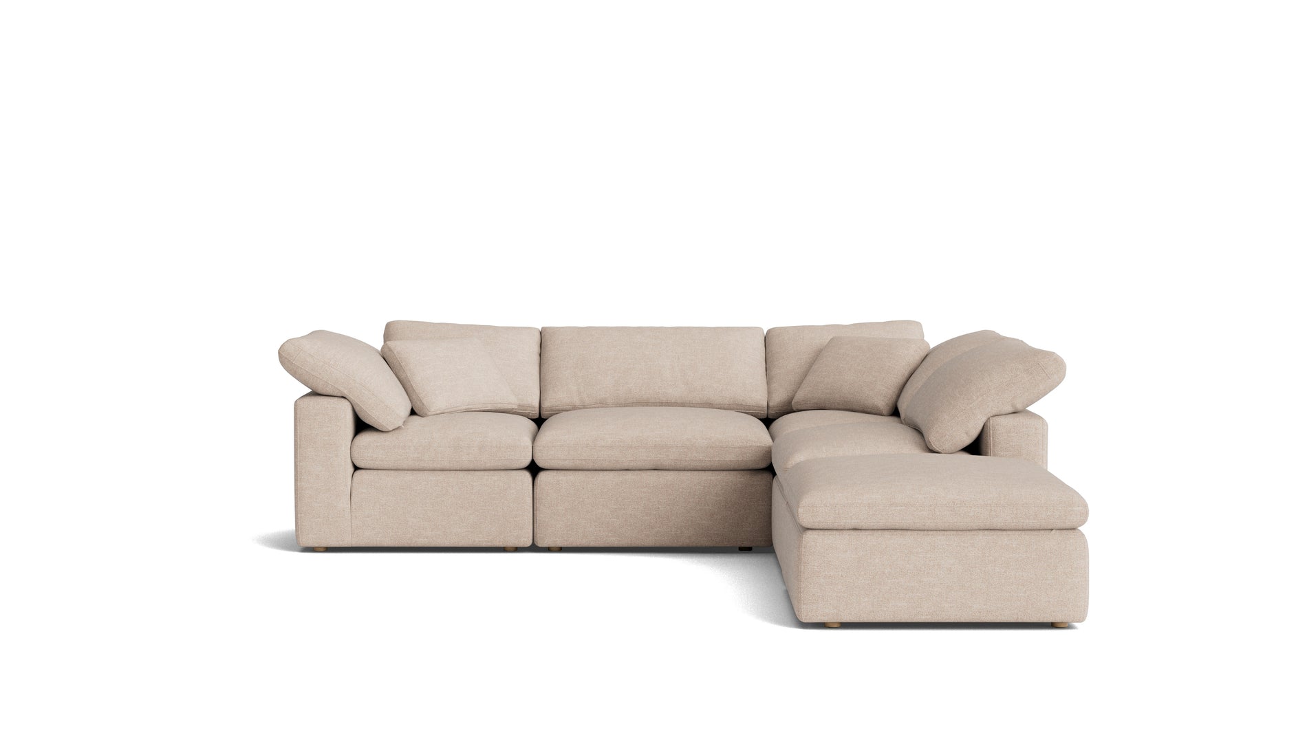 Movie Night™ 5-Piece Modular Sectional, Standard, Sunbeam_image
