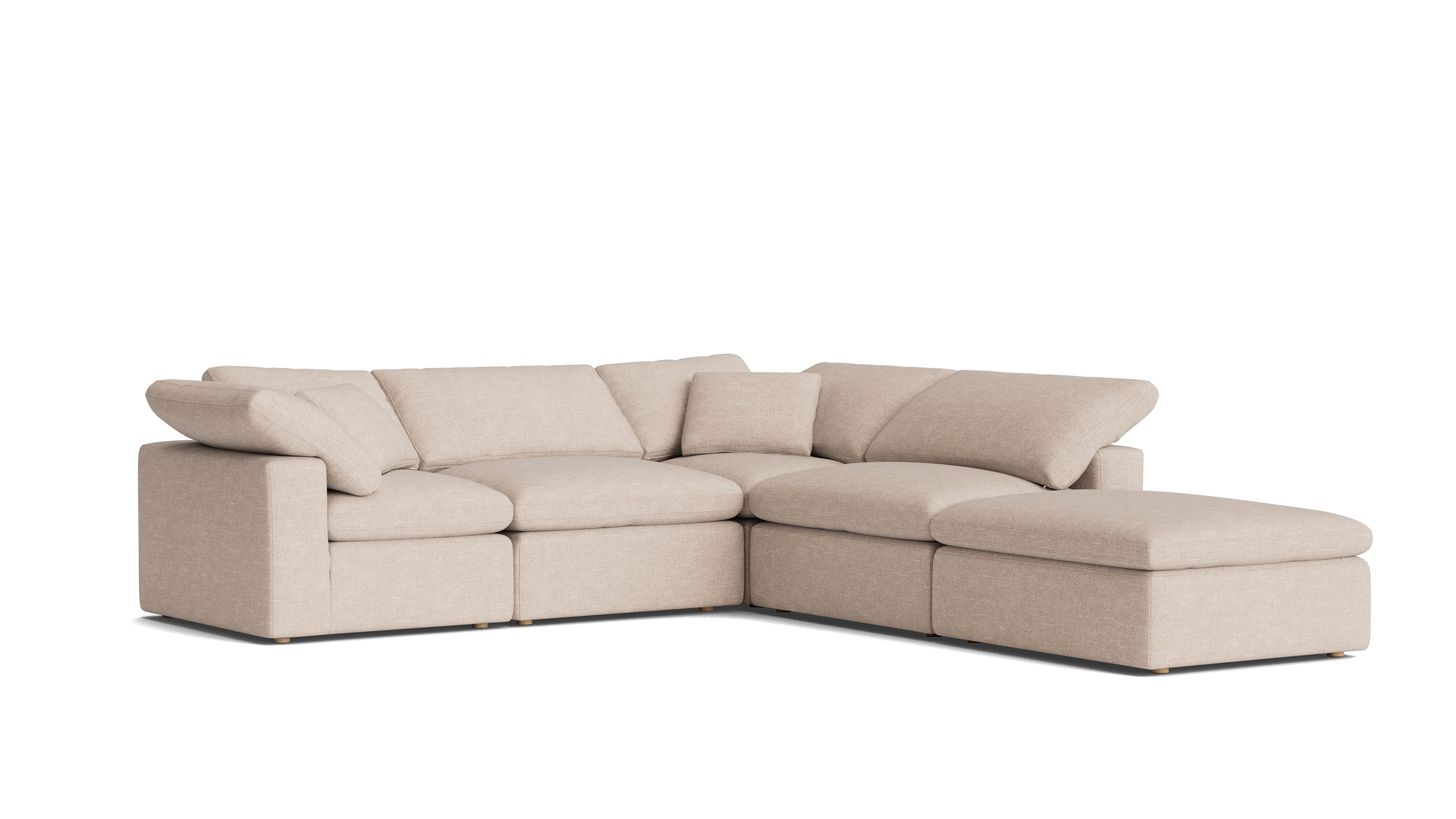 Movie Night™ 5-Piece Modular Sectional, Standard, Sunbeam