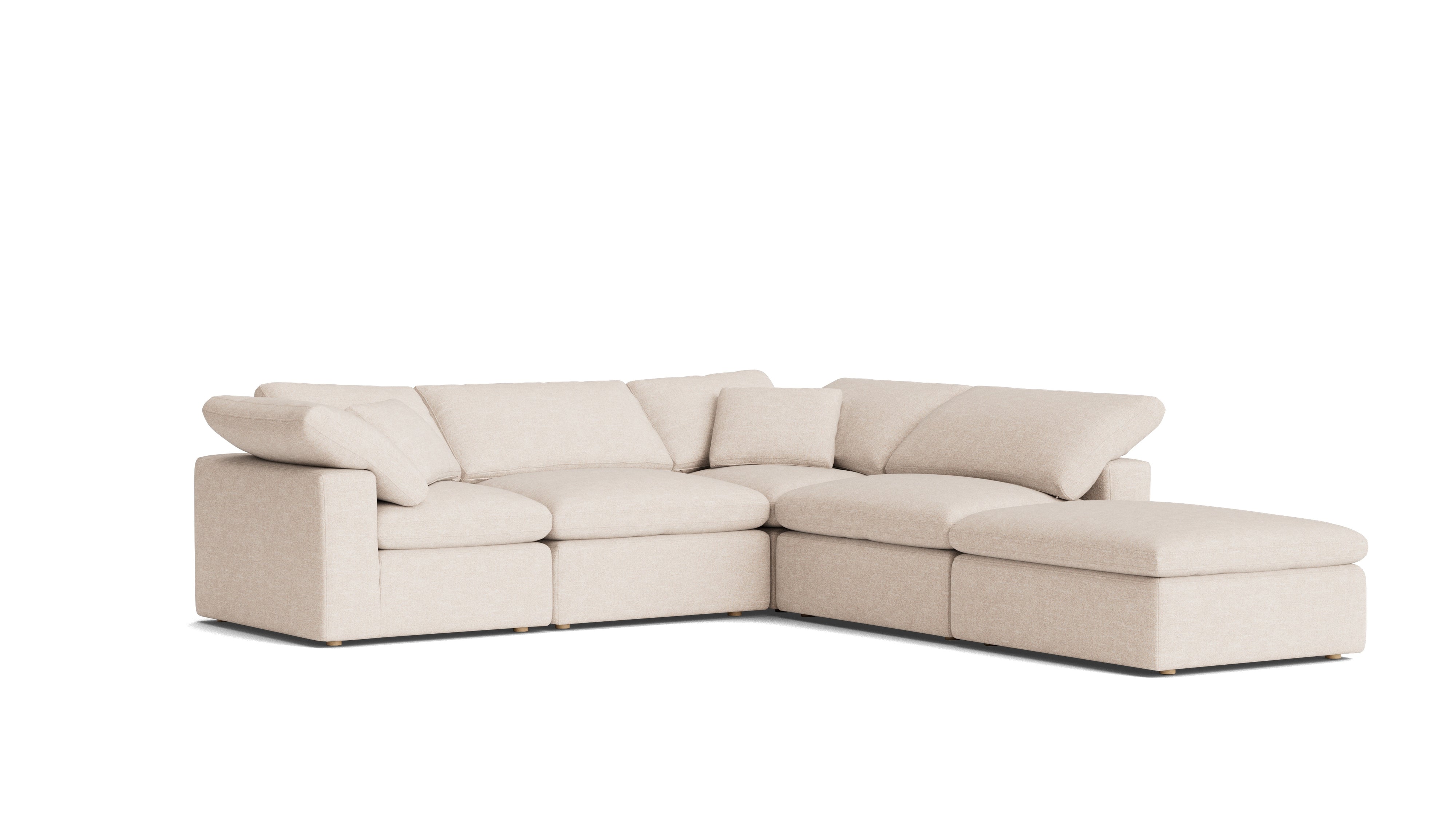 Movie Night™ 5-Piece Modular Sectional, Standard, Sunbeam