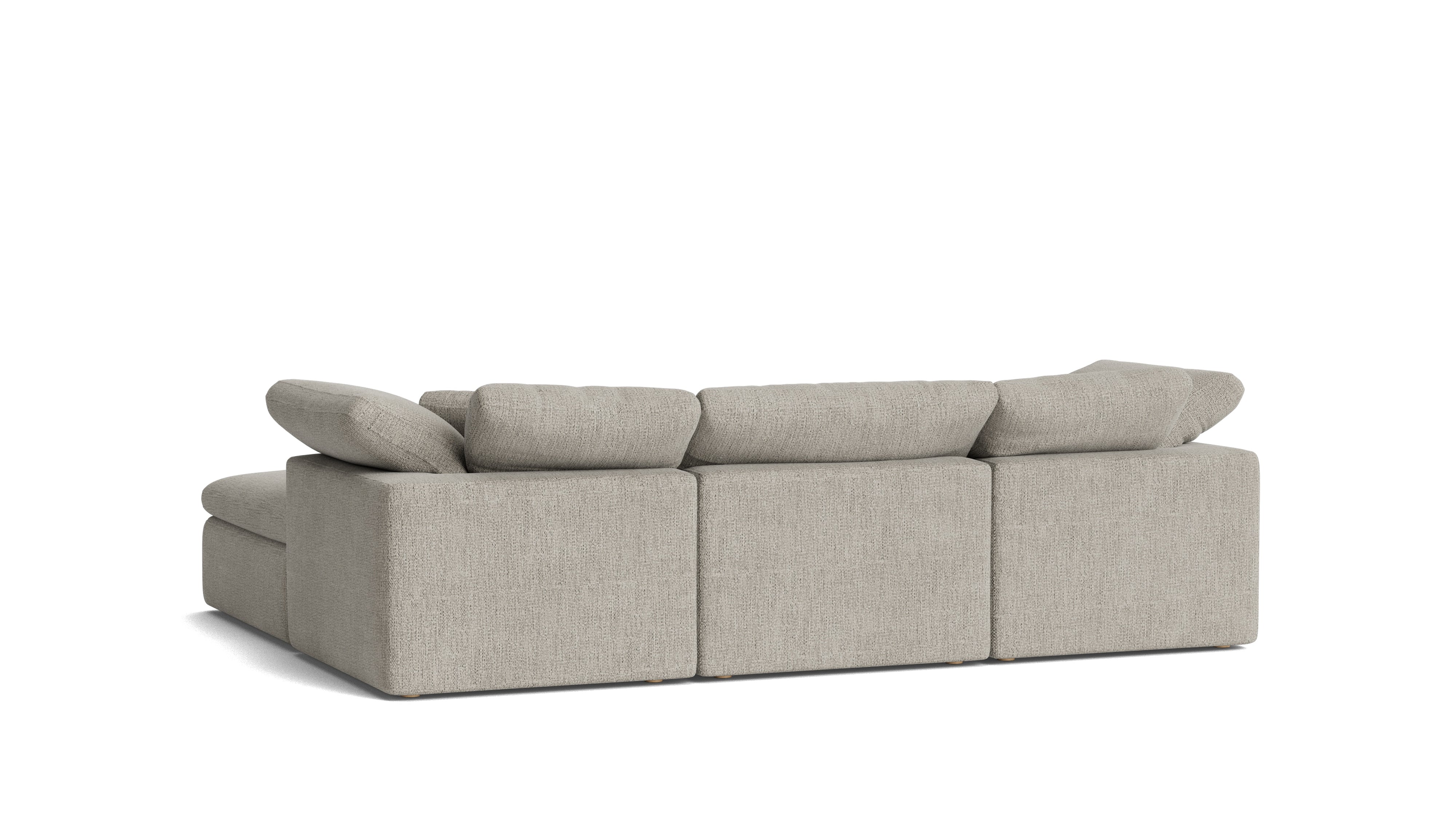 Movie Night™ 4-Piece Modular Sectional, Standard, Oatmeal