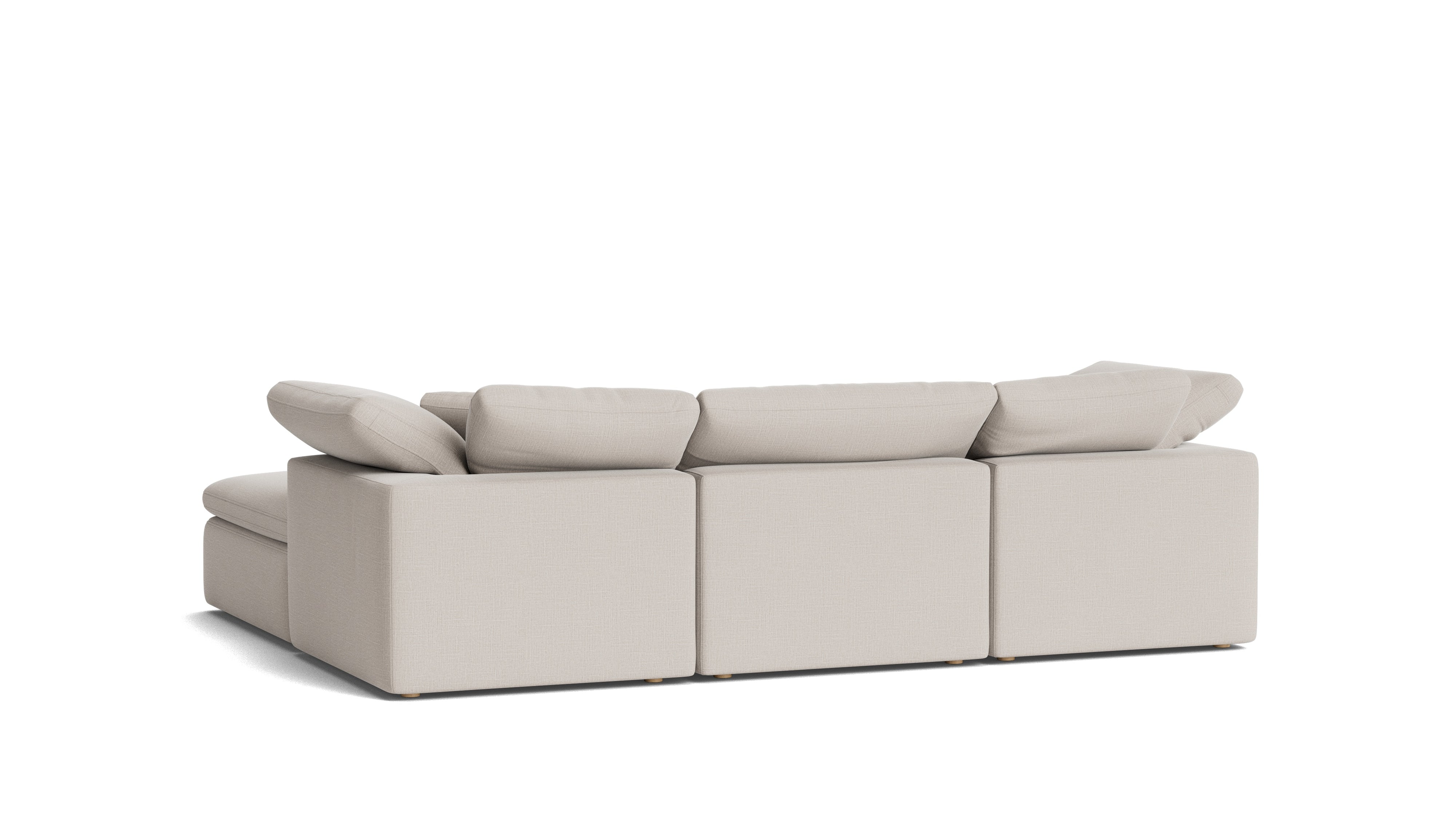 Movie Night™ 4-Piece Modular Sectional, Standard, Clay