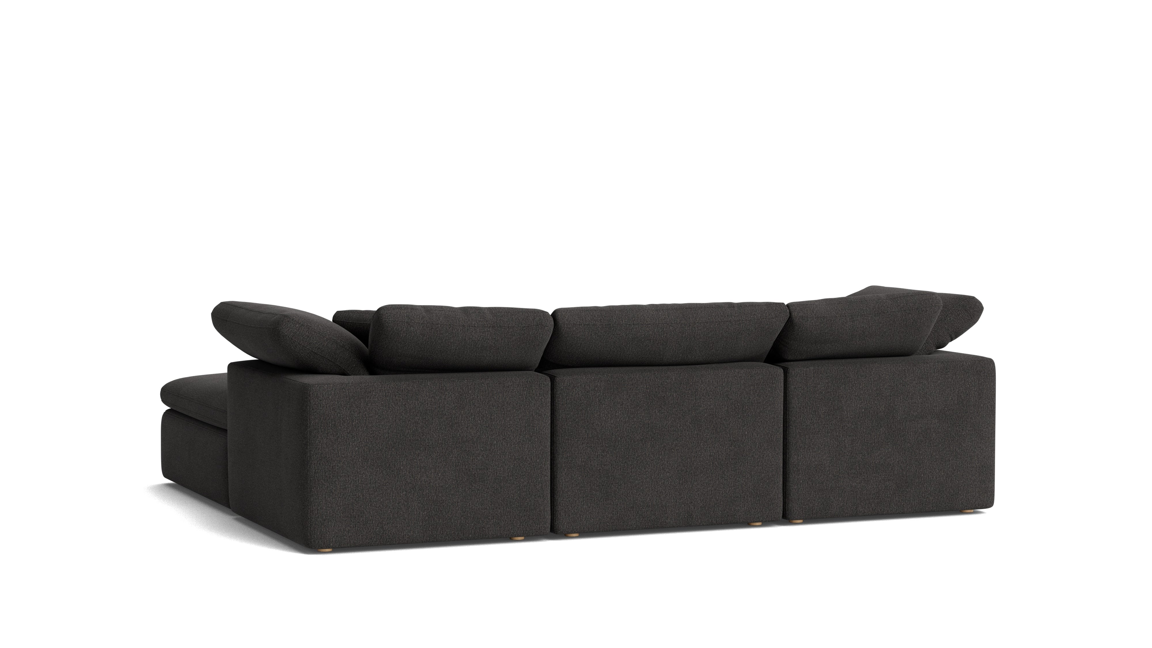 Movie Night™ 4-Piece Modular Sectional, Standard, Dark Shadow
