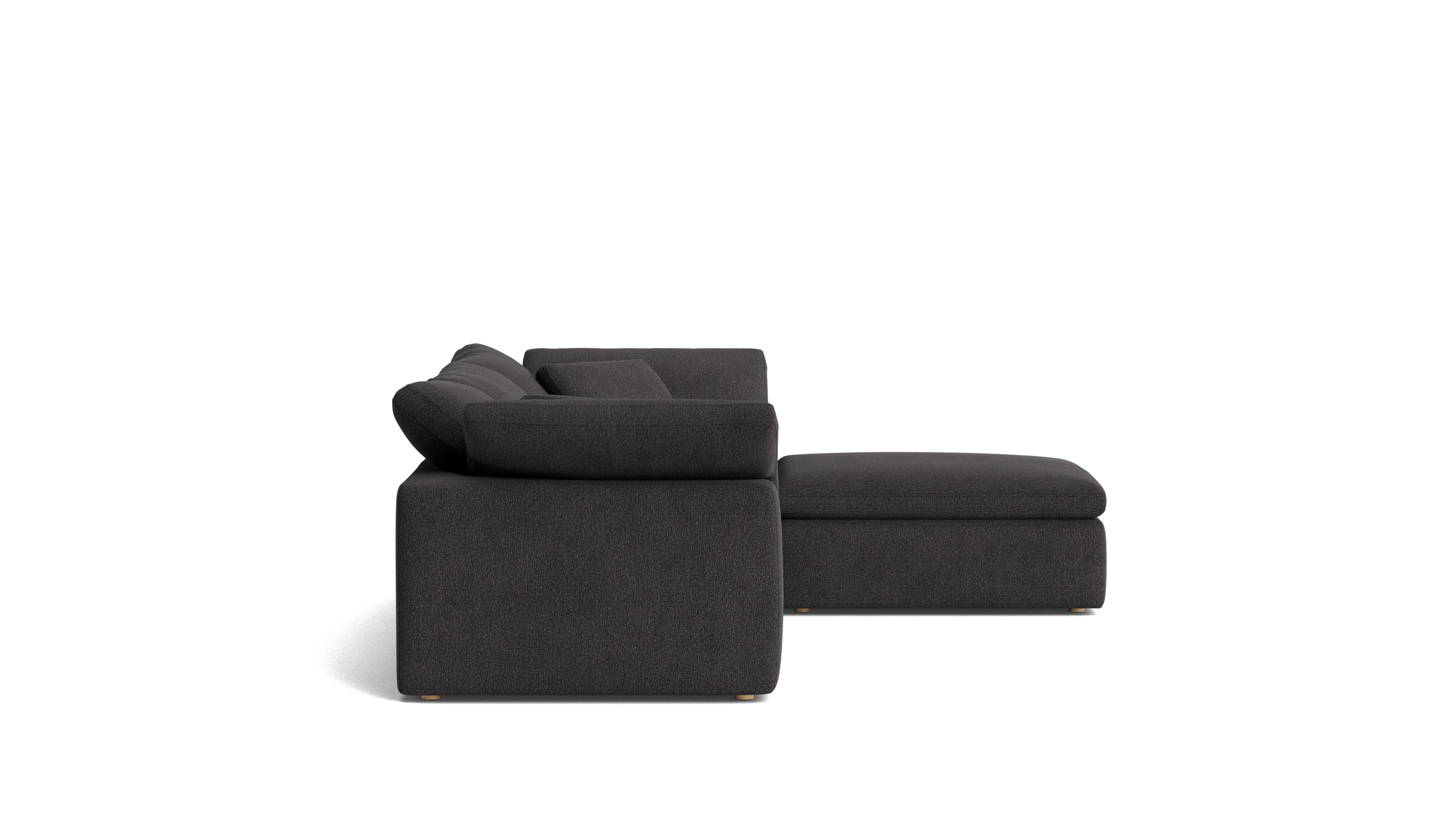 Movie Night™ 4-Piece Modular Sectional, Standard, Dark Shadow