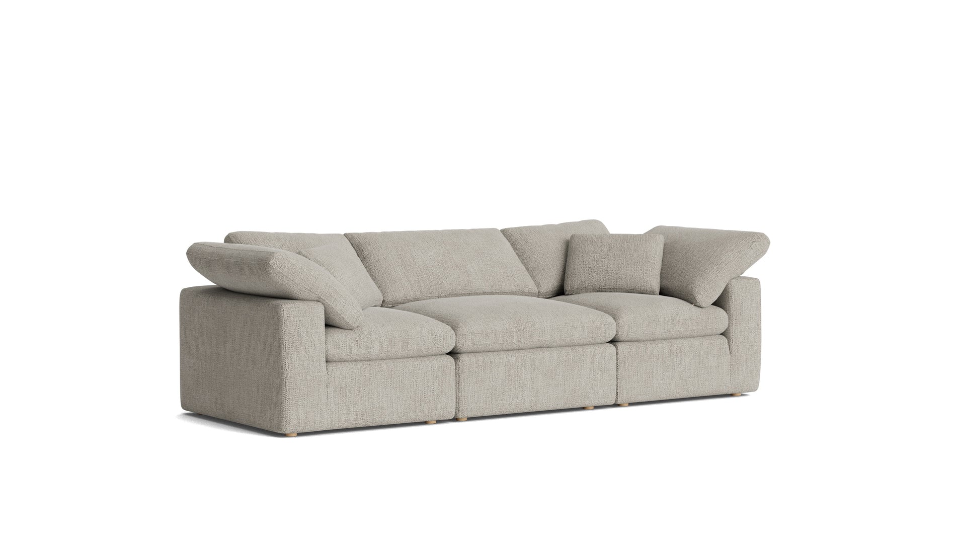 Movie Night™ 3-Piece Modular Sofa, Standard, Oatmeal_image