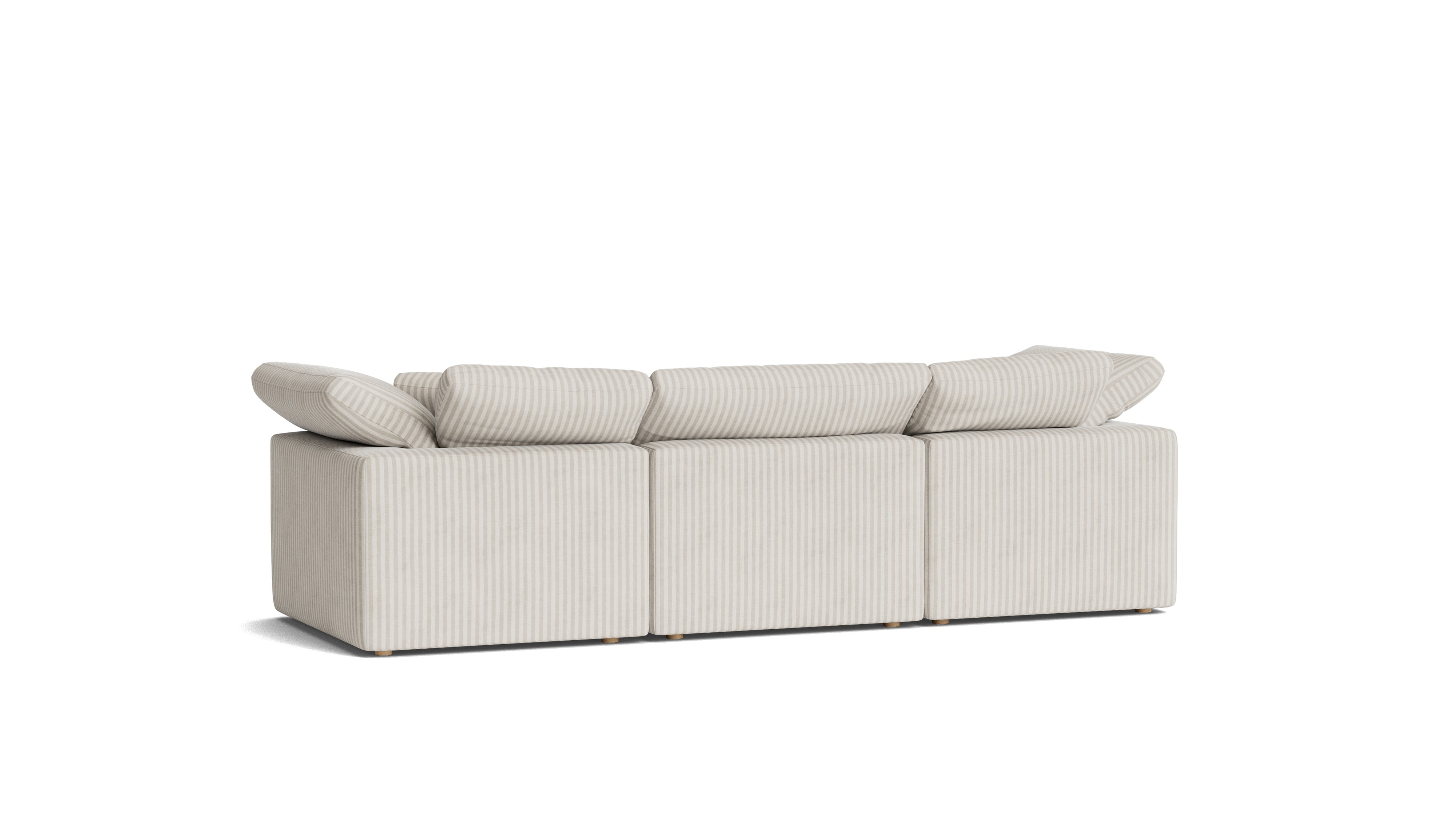 Movie Night™ 3-Piece Modular Sofa, Standard, Newport Stripe