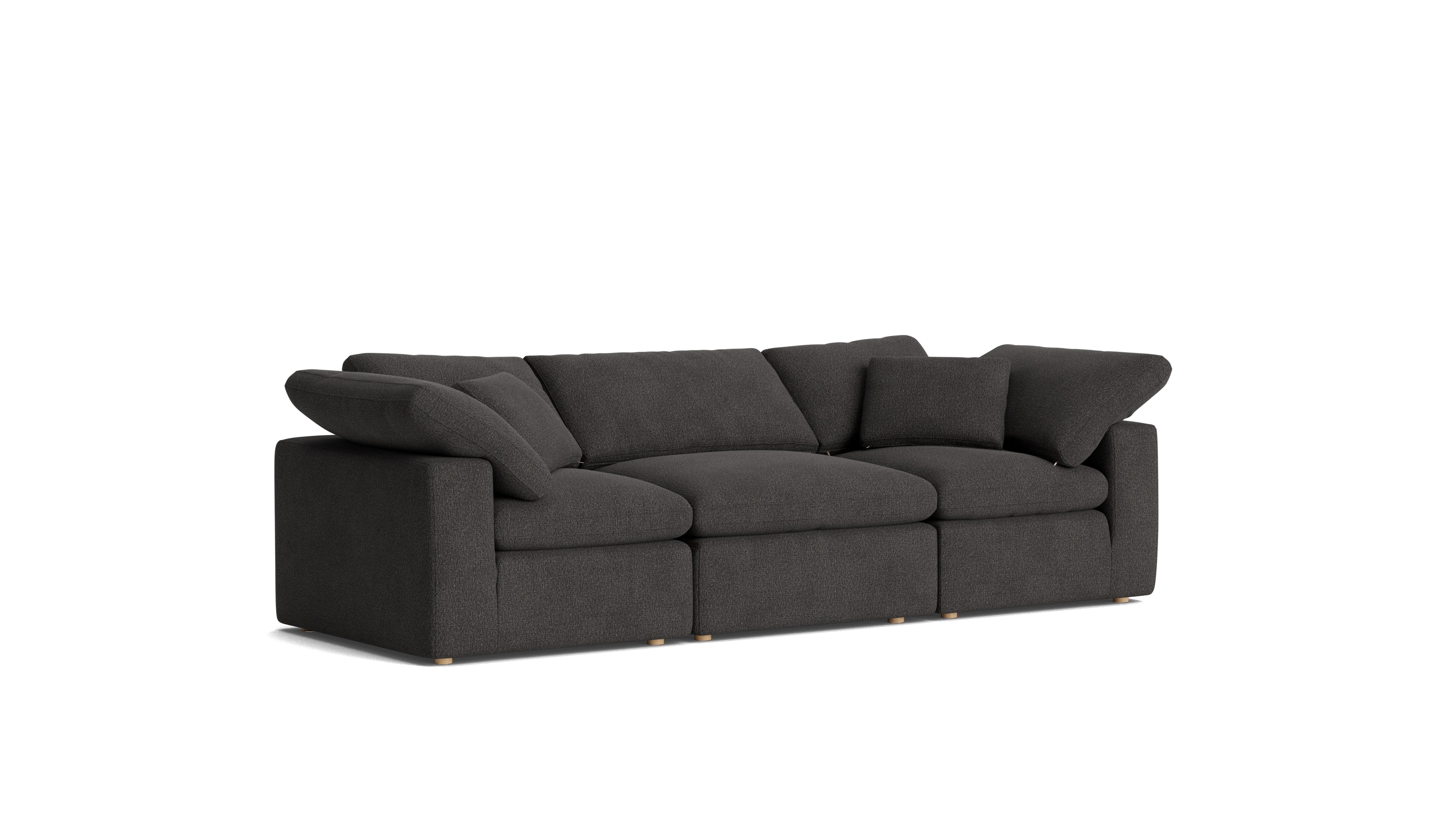 Movie Night™ 3-Piece Modular Sofa, Standard, Dark Shadow