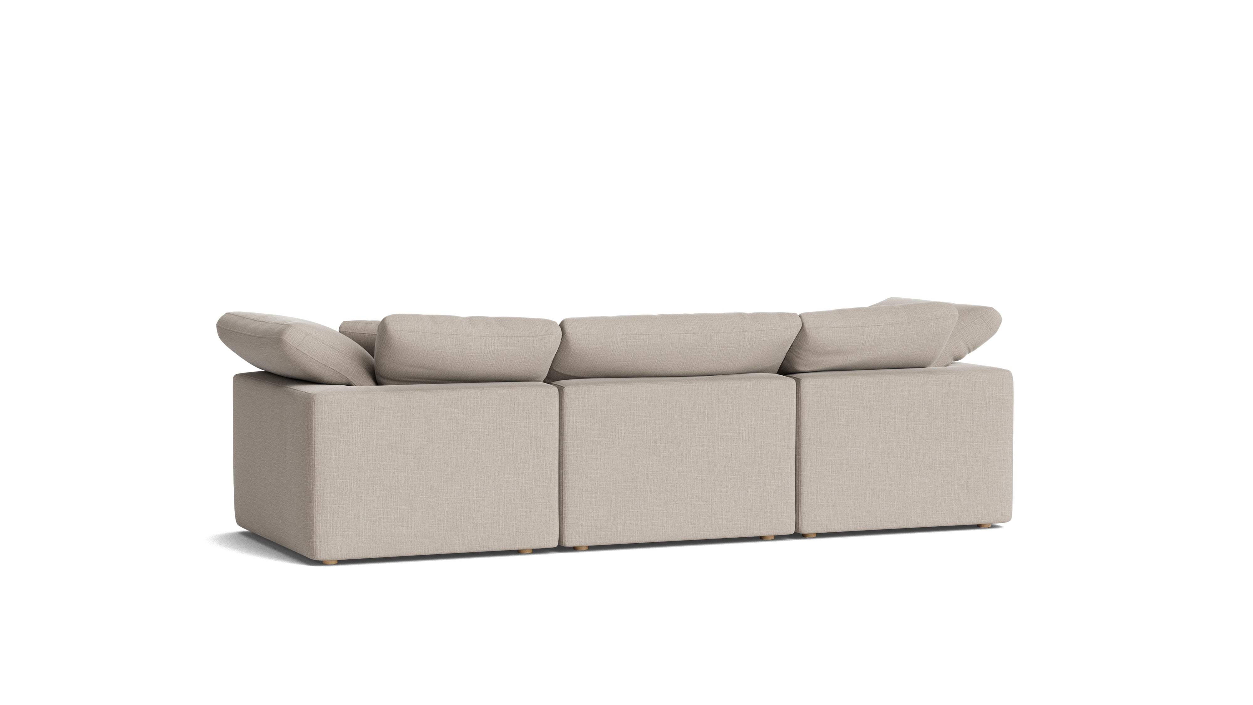 Movie Night™ 3-Piece Modular Sofa, Standard, Light Pebble