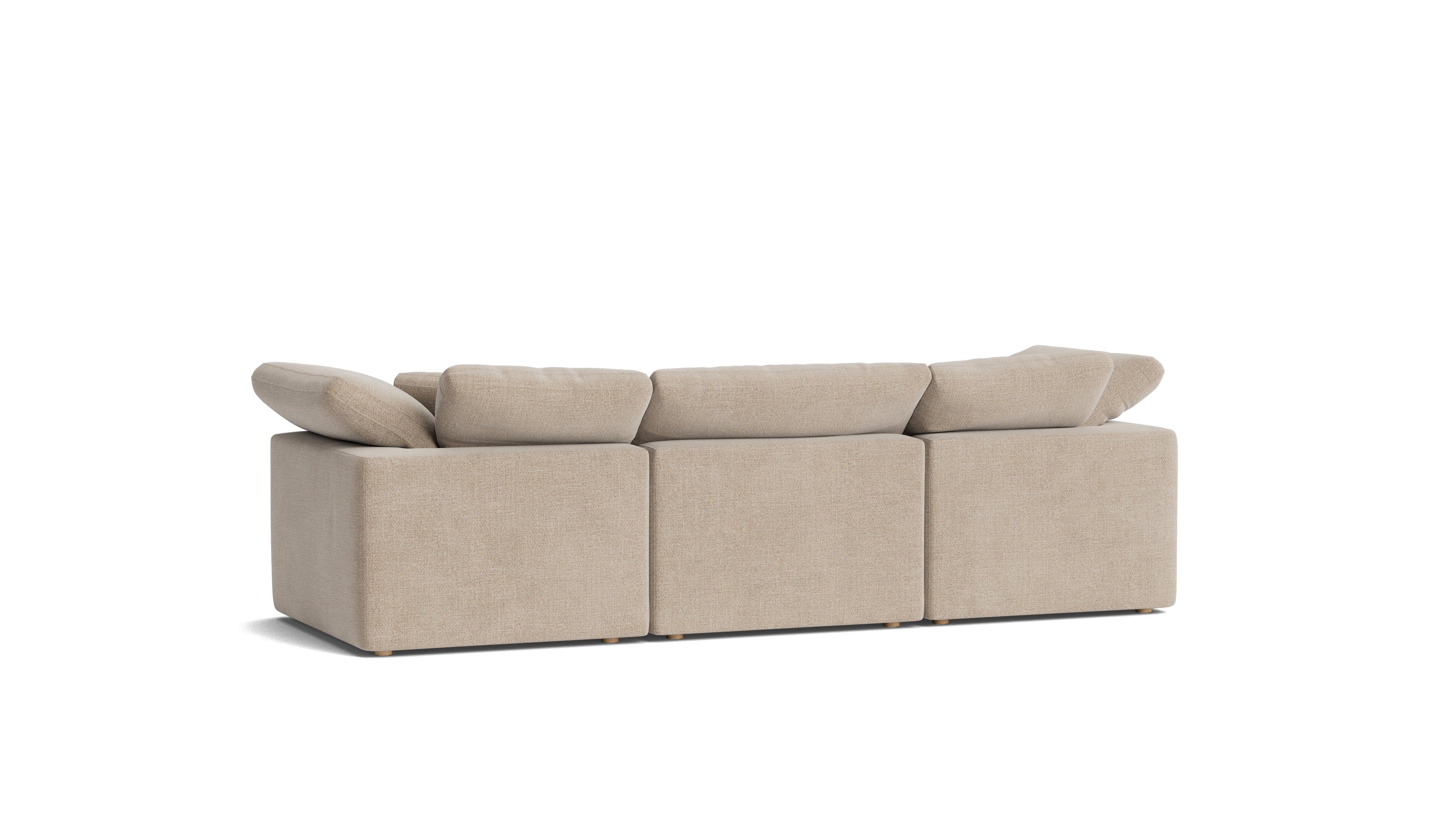 Movie Night™ 3-Piece Modular Sofa, Standard, Champagne