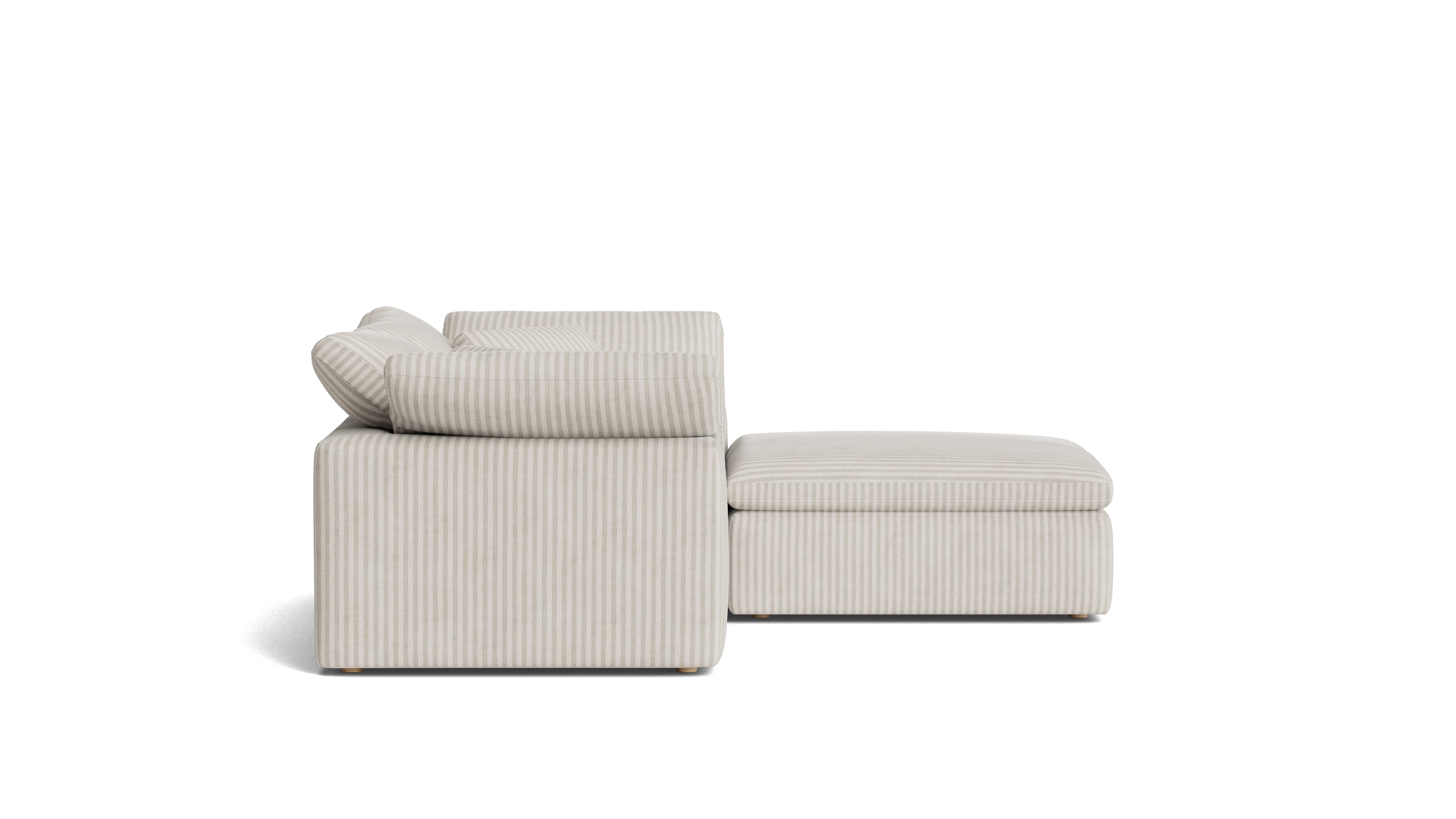 Movie Night™ 3-Piece Modular Sectional, Standard, Newport Stripe