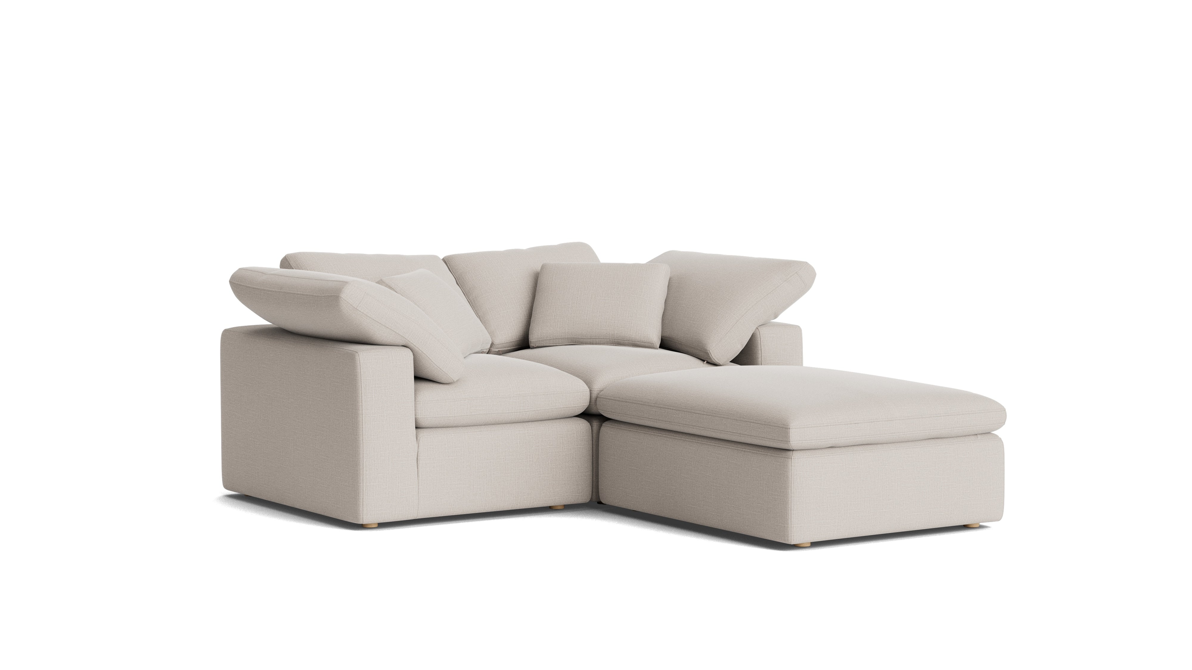 Movie Night™ 3-Piece Modular Sectional, Standard, Clay