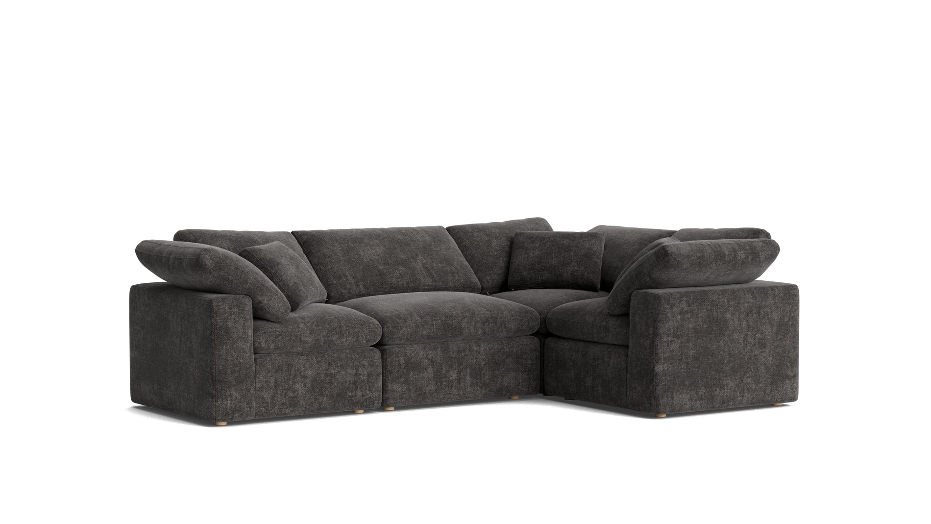 Movie Night™ 4-Piece Modular Sectional Closed, Standard, Truffle_image