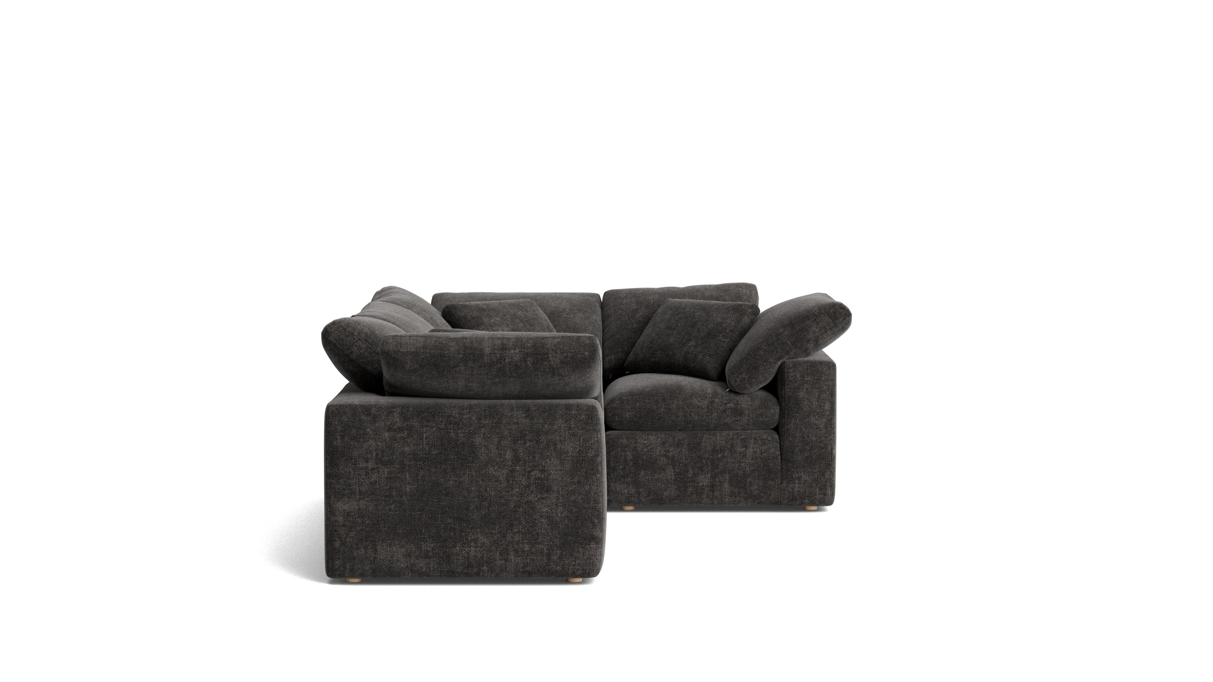 Movie Night™ 4-Piece Modular Sectional Closed, Standard, Truffle