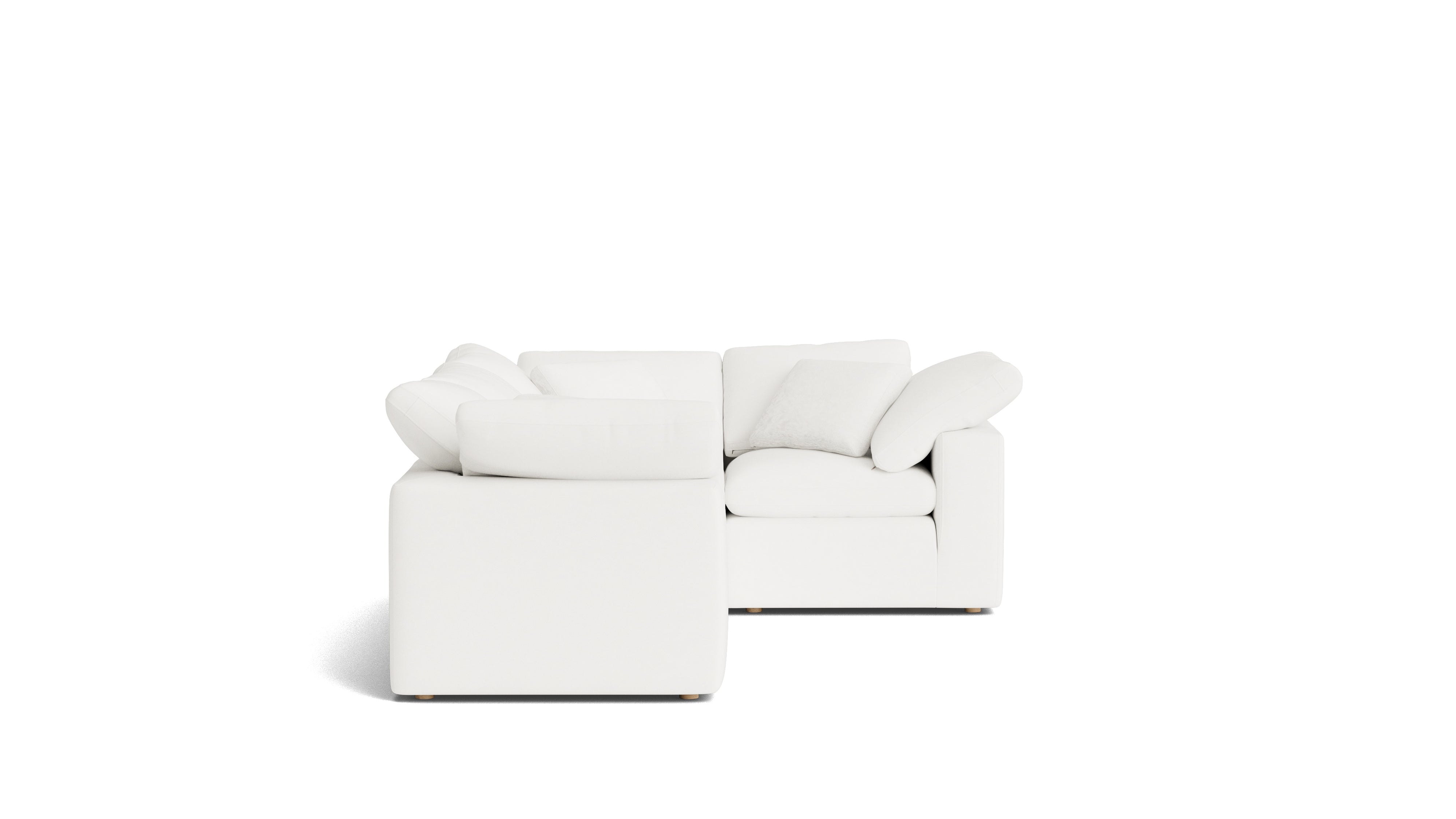 Movie Night™ 4-Piece Modular Sectional Closed, Standard, Brie