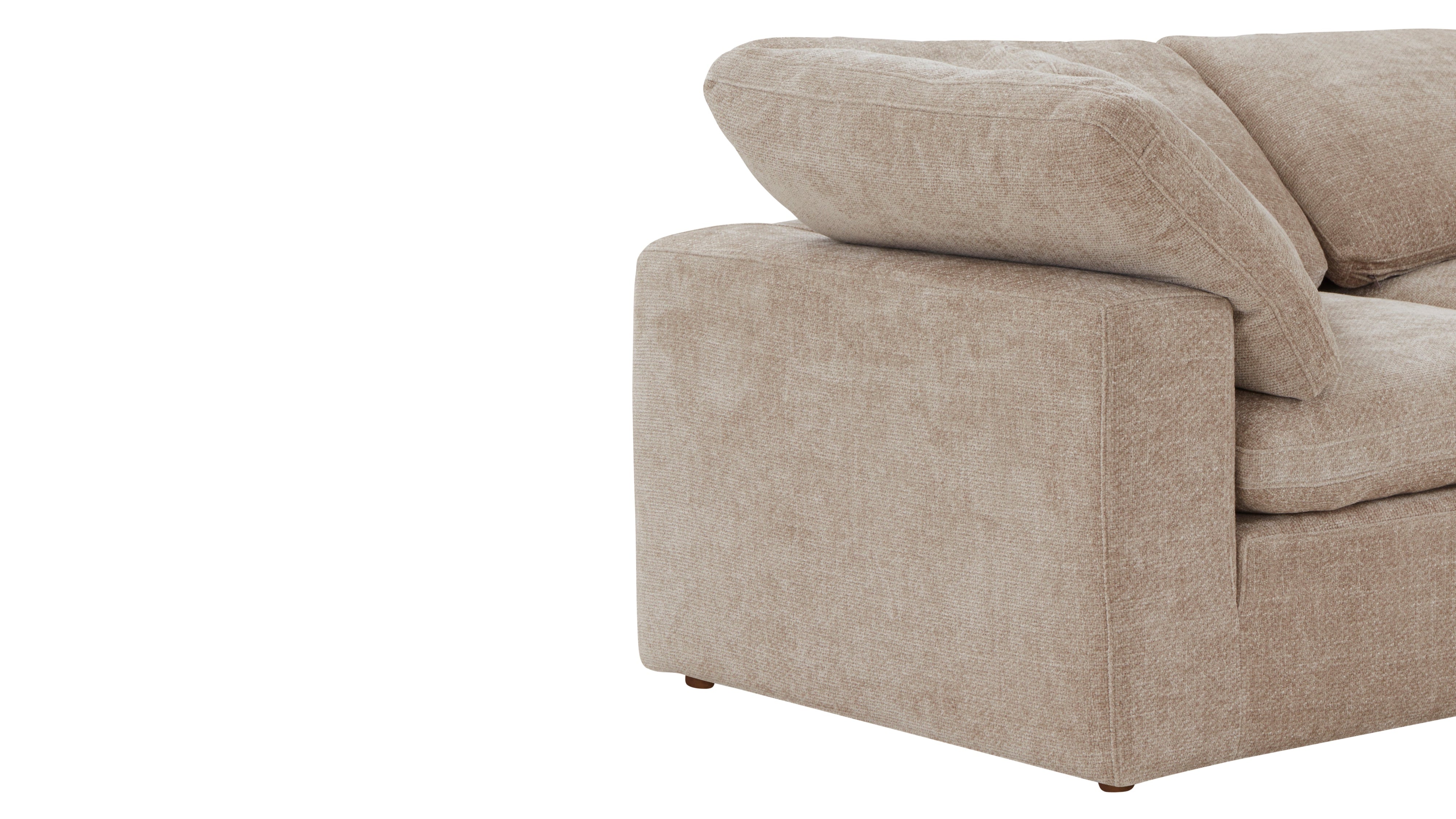 Movie Night™ 4-Piece Modular Sectional Closed, Standard, Champagne - Image 6