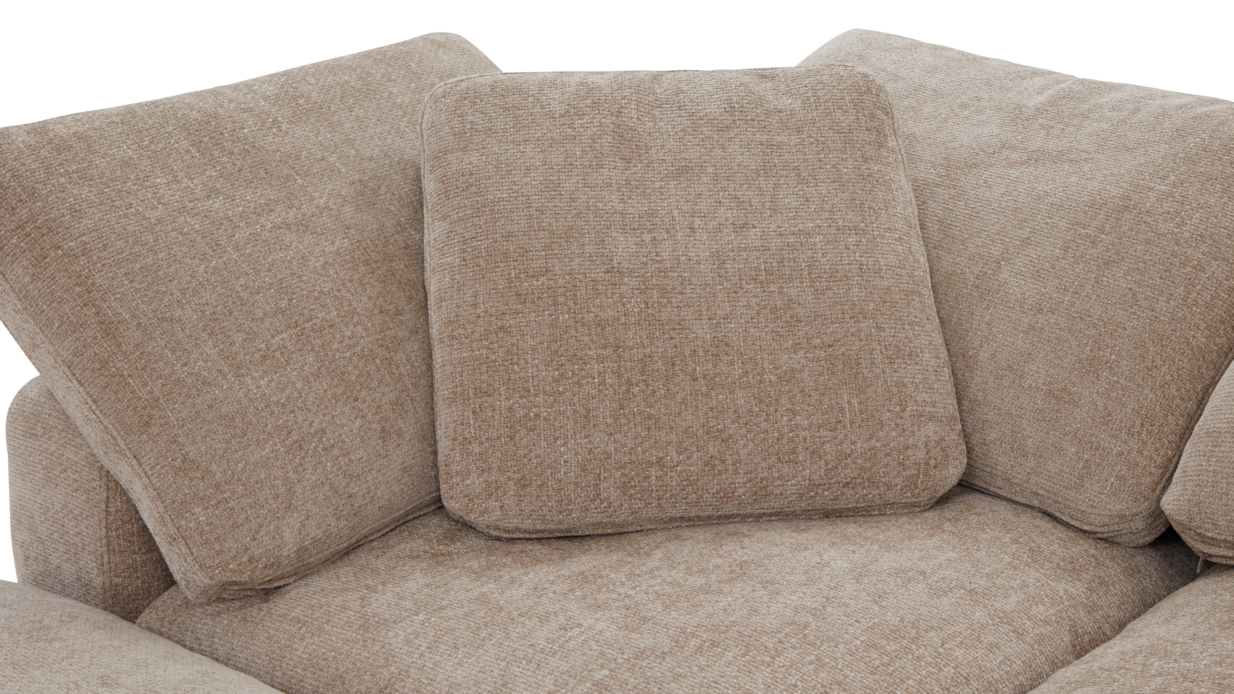 Movie Night™ 4-Piece Modular Sectional Closed, Standard, Champagne - Image 7